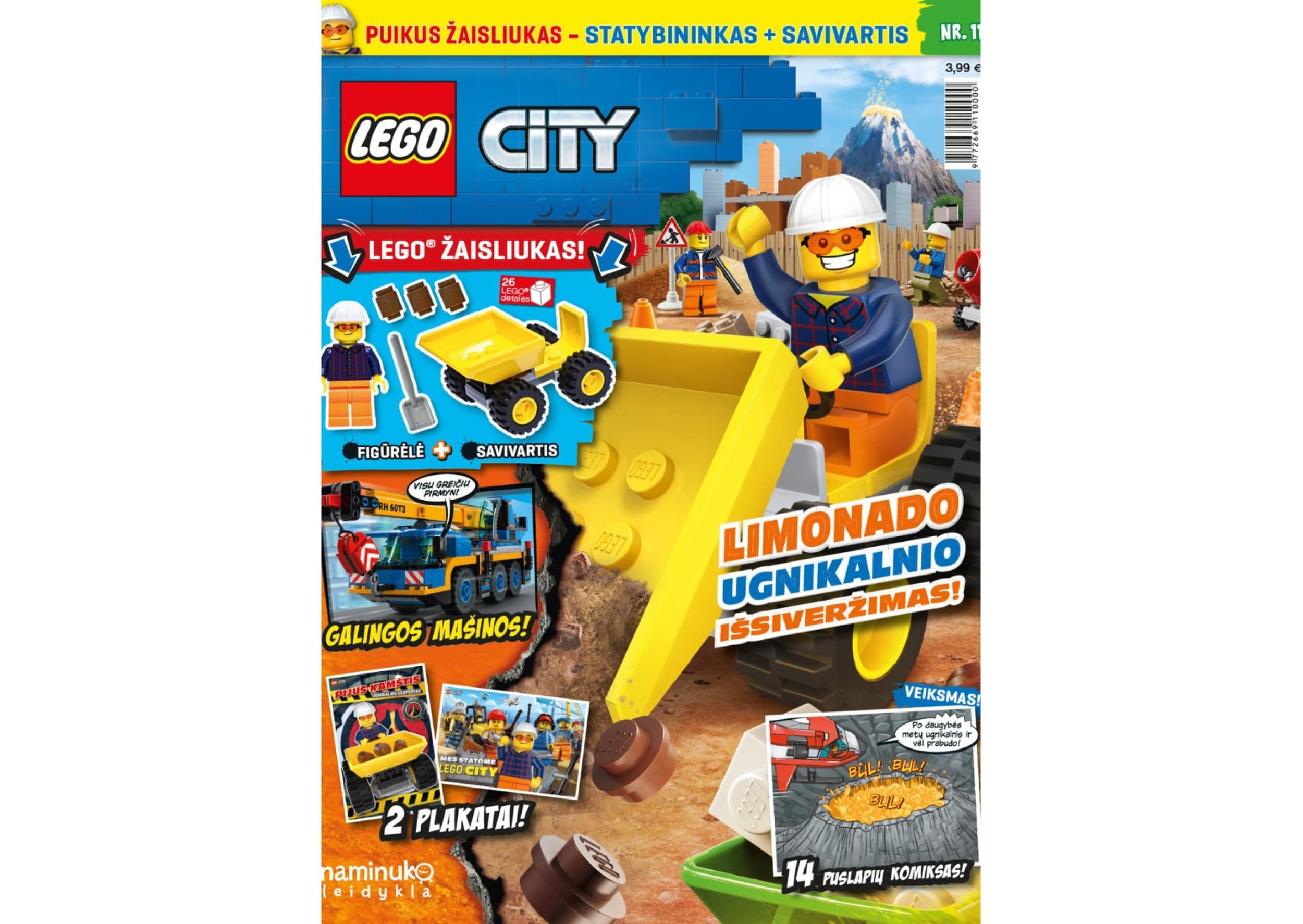 Žurnalo „LEGO City“ prenumerata (6 mėn.)   | Laisvalaikio Dovanos