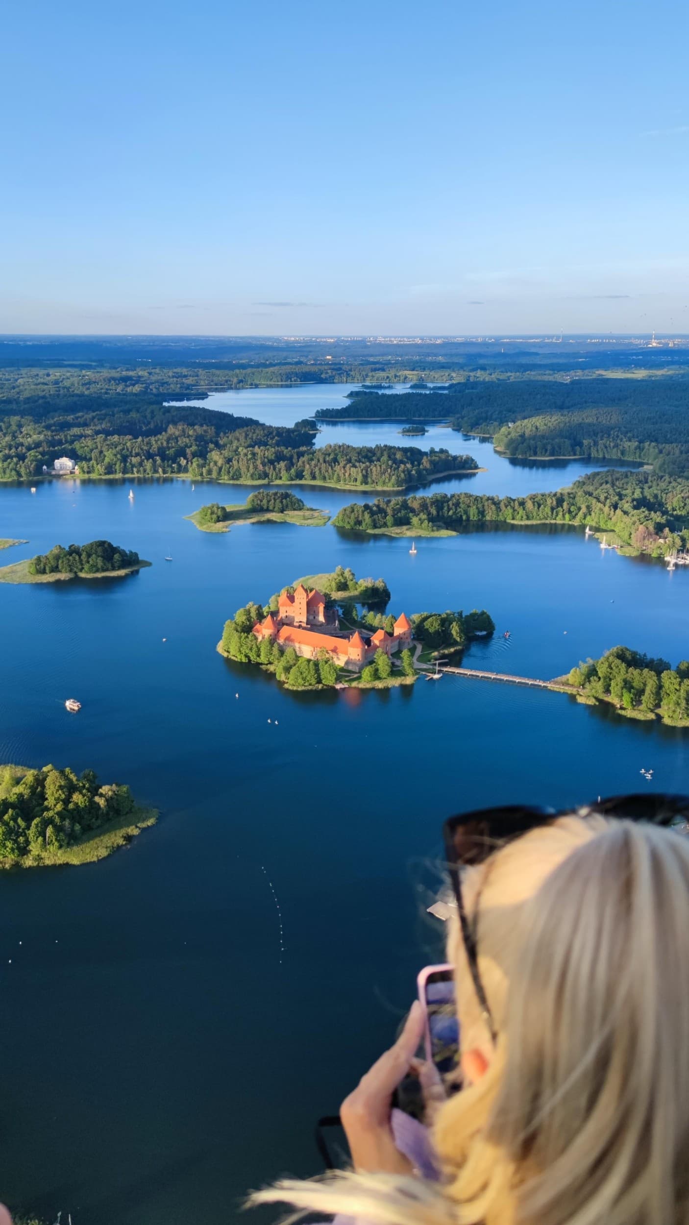 Skrydis oro balionu Trakuose DVIEM su „Balionautojas“ komanda | Laisvalaikio Dovanos