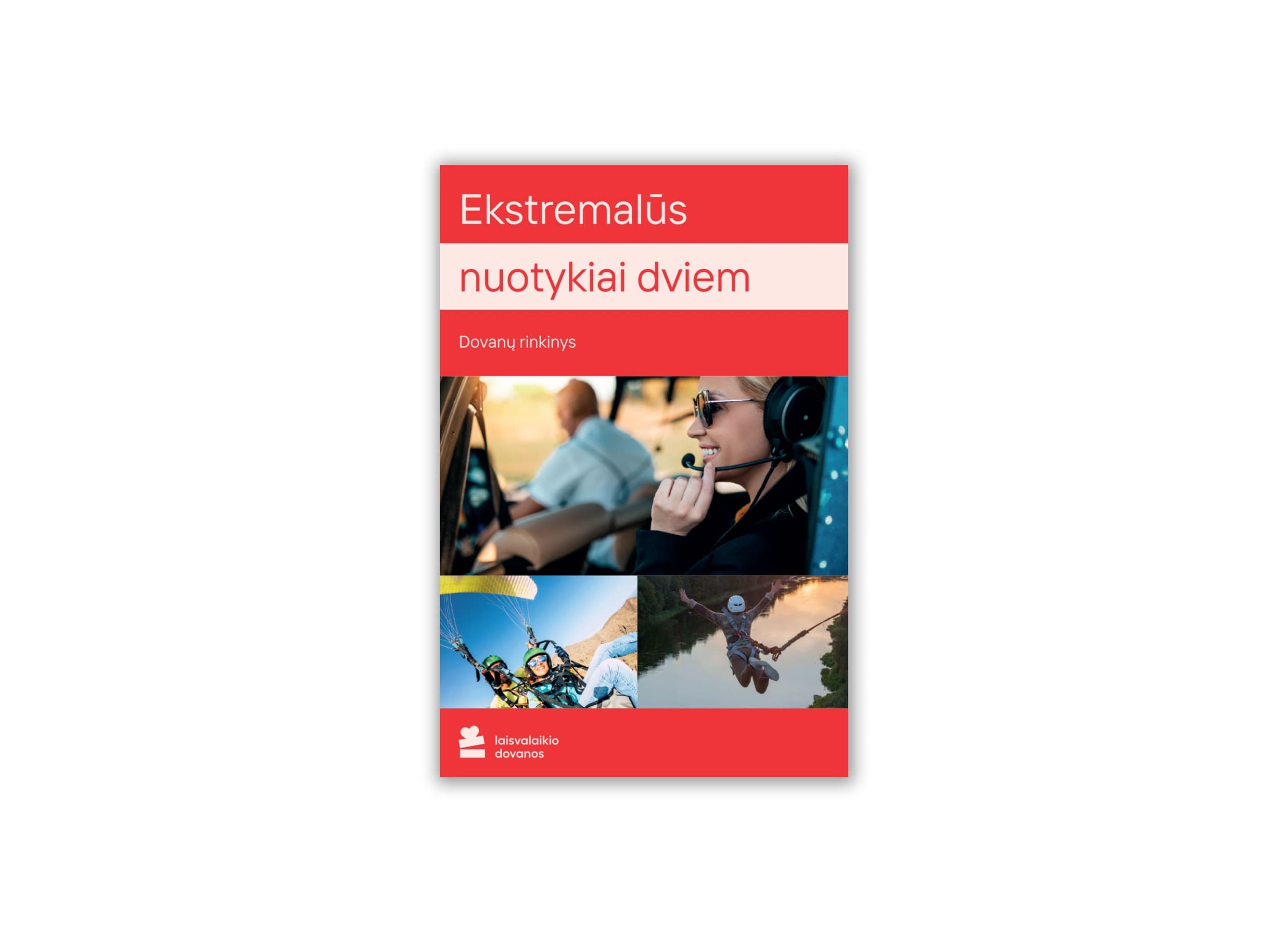 Dovanų rinkinys „Ekstremalūs nuotykiai dviem“ | Laisvalaikio Dovanos