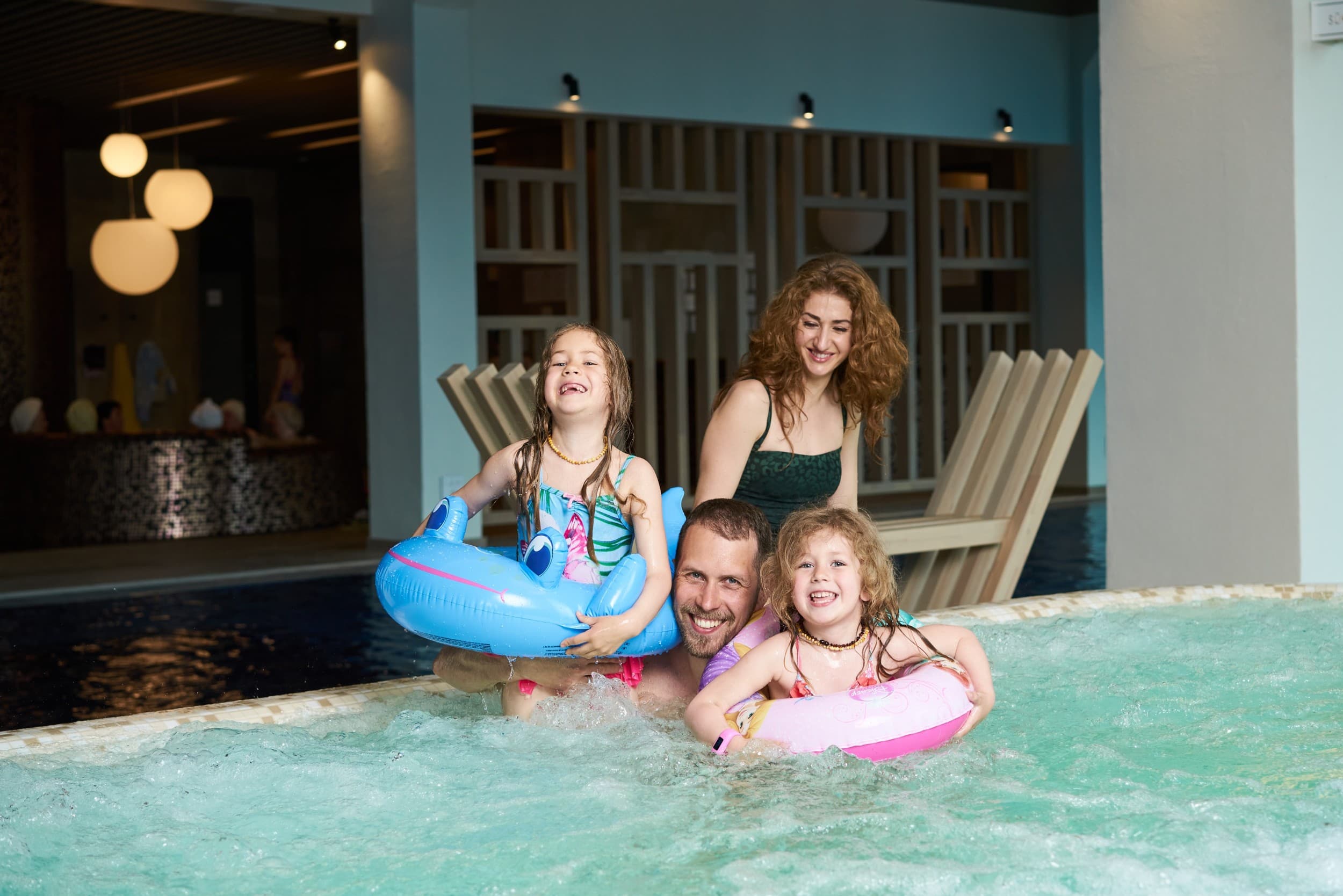 Laisvalaikis baseino ir pirčių erdvėje SPA „Aušra“ iki 5 asm. ŠEIMAI