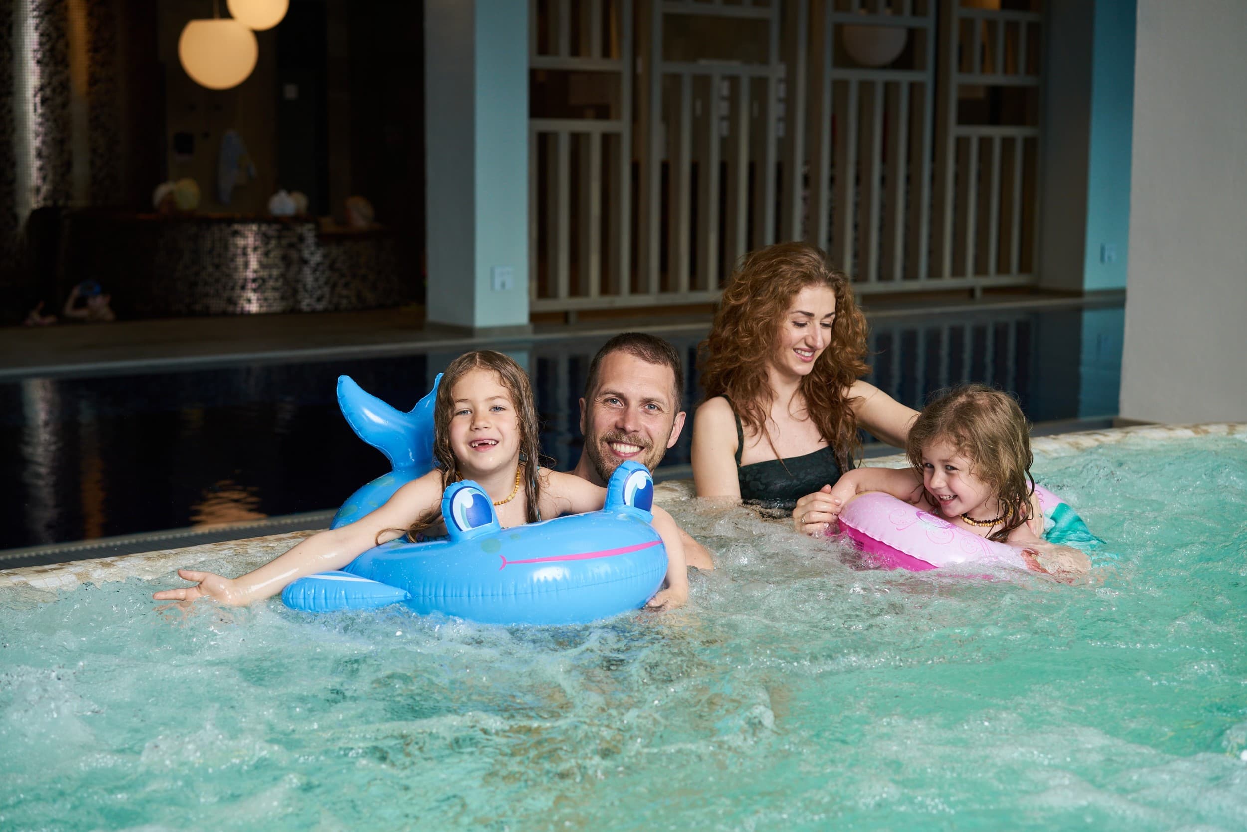 Laisvalaikis baseino ir pirčių erdvėje SPA „Aušra“ iki 5 asm. ŠEIMAI
