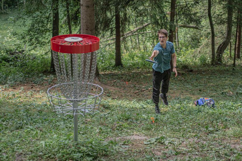 Individuali diskgolfo treniruotė
