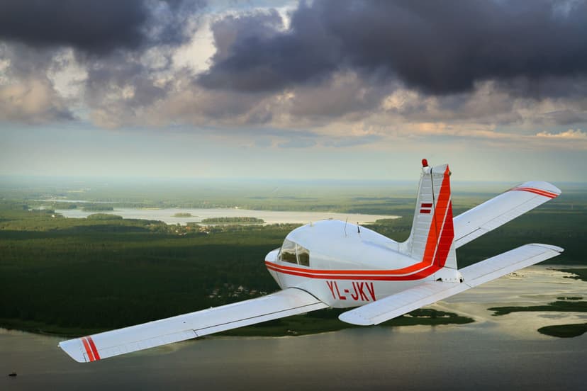 Skrydis lėktuvu virš Rygos dviem