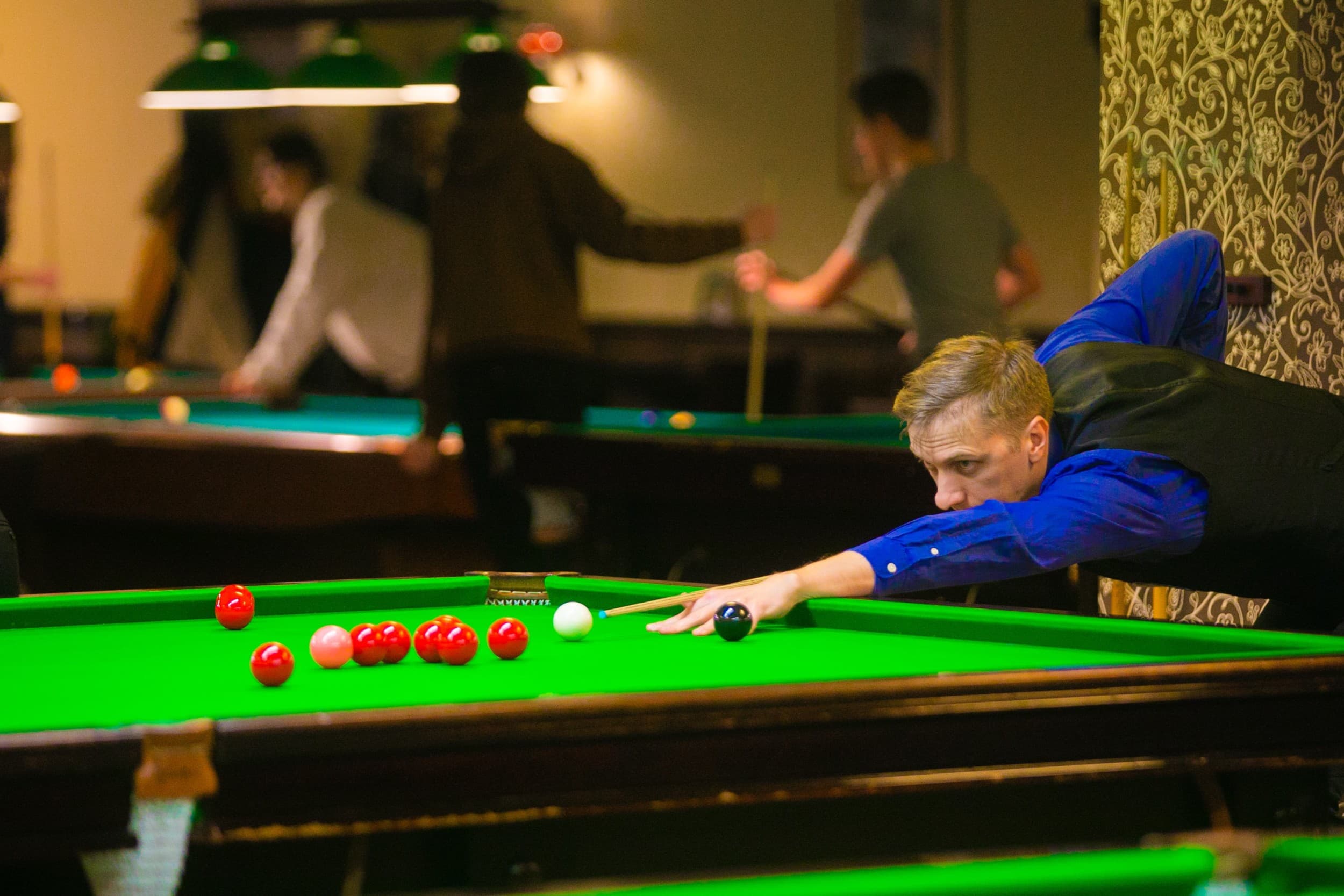  Individuali angliškojo biliardo (snooker) treniruotė