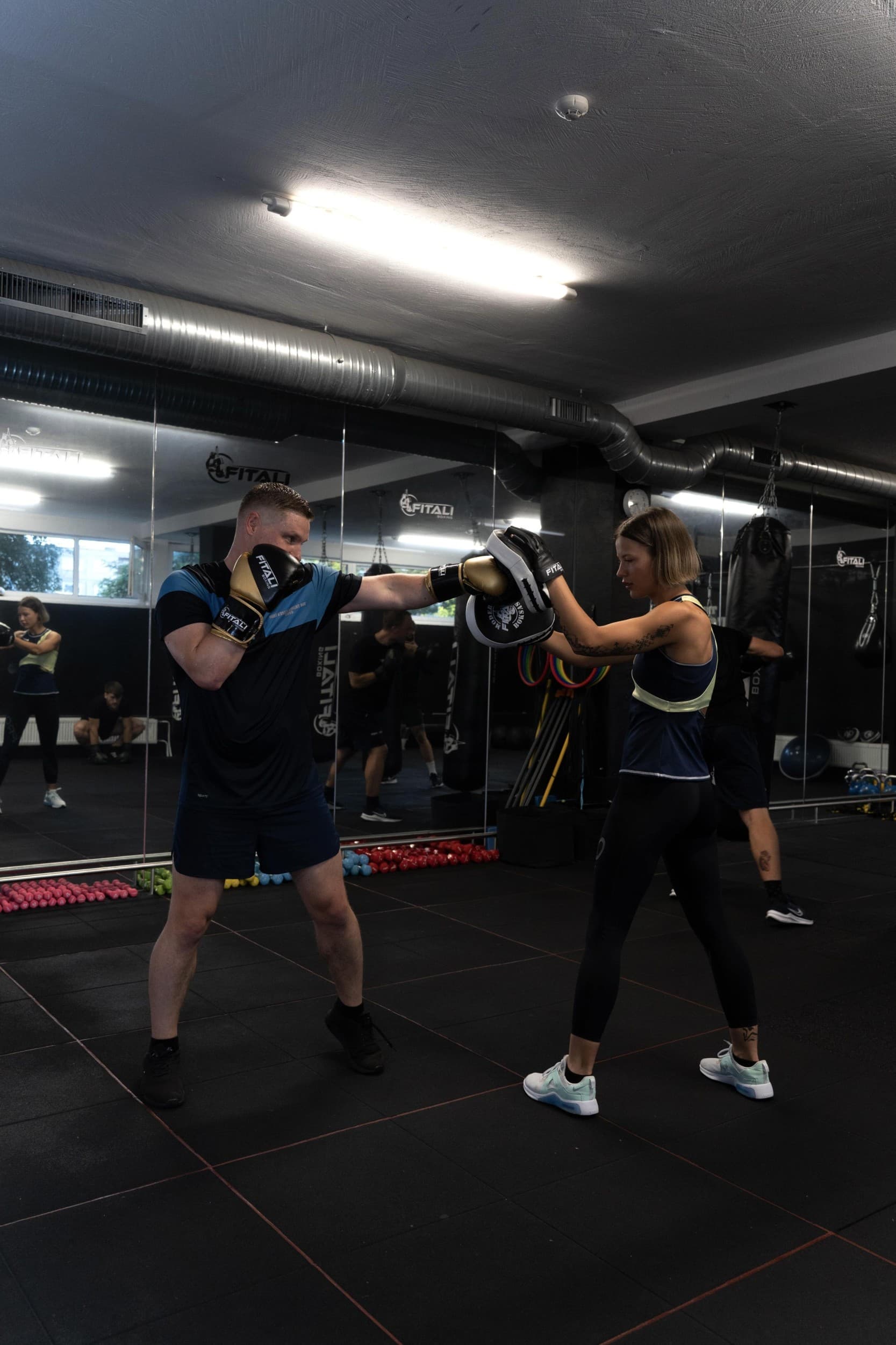 Individuali treniruotė sporto klube „FitAli Boxing“
