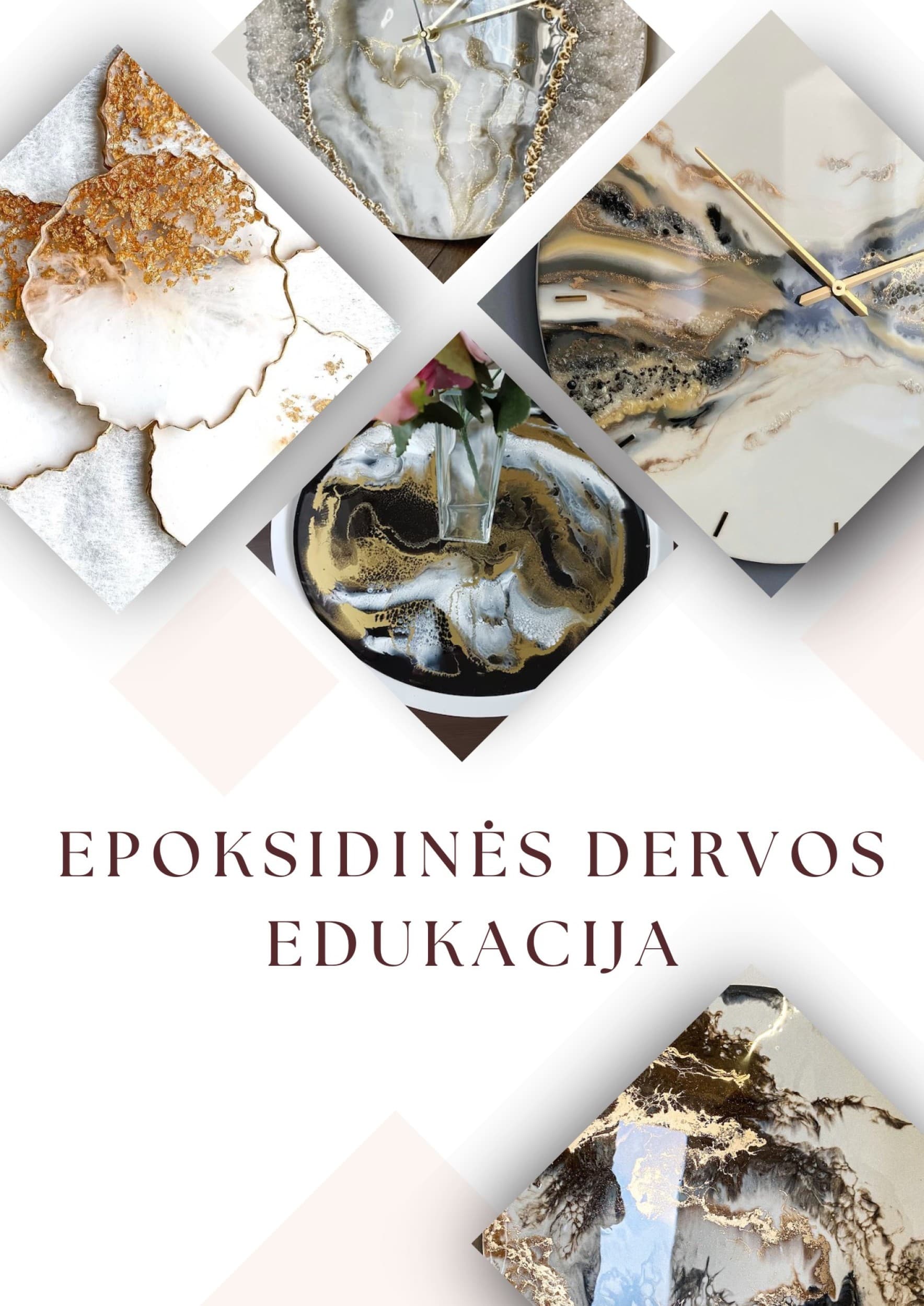 Epoksido liejimo edukacija dviem | Laisvalaikio Dovanos