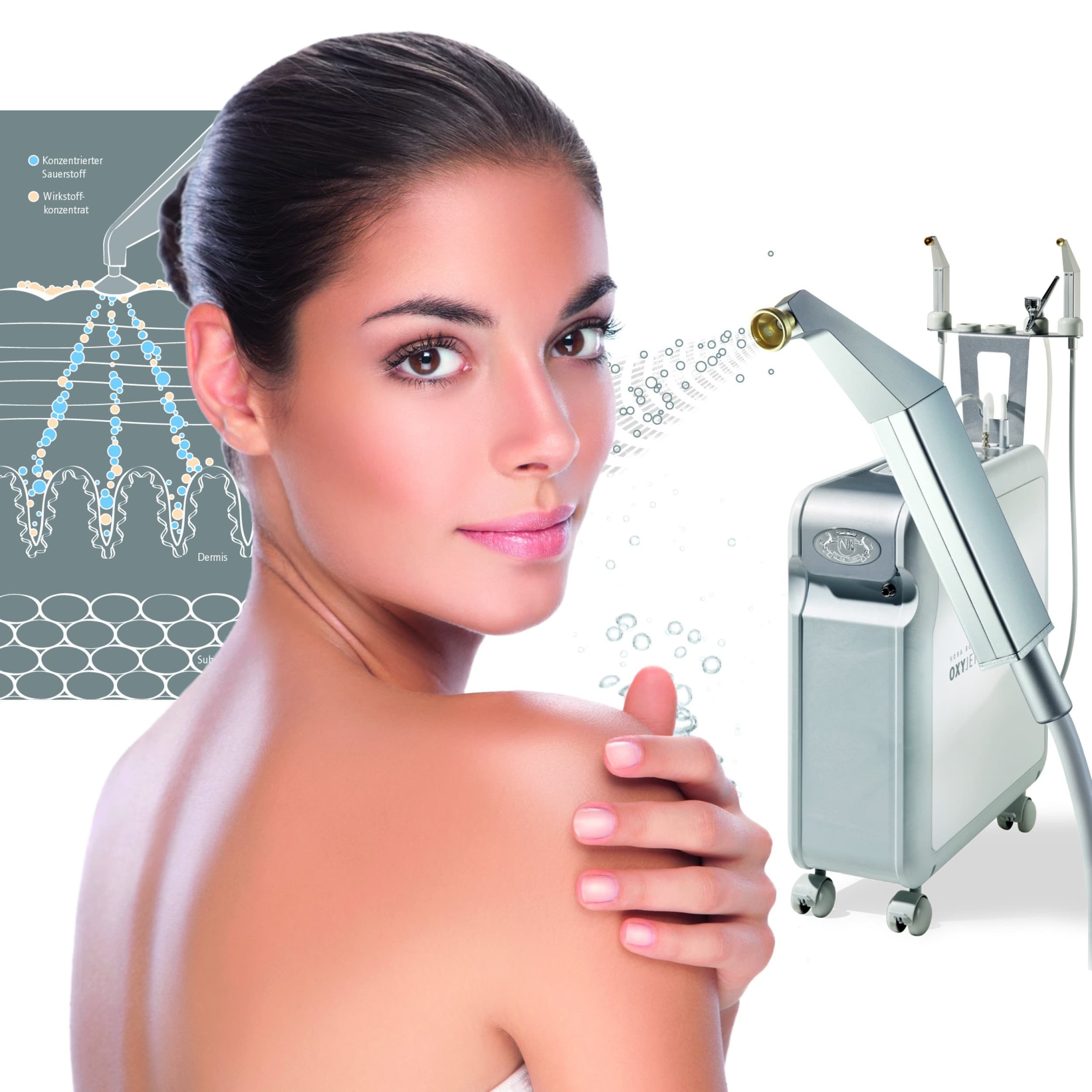 Beadatinė deguonies mezoterapija su Oxyjet Leo Deluxe 