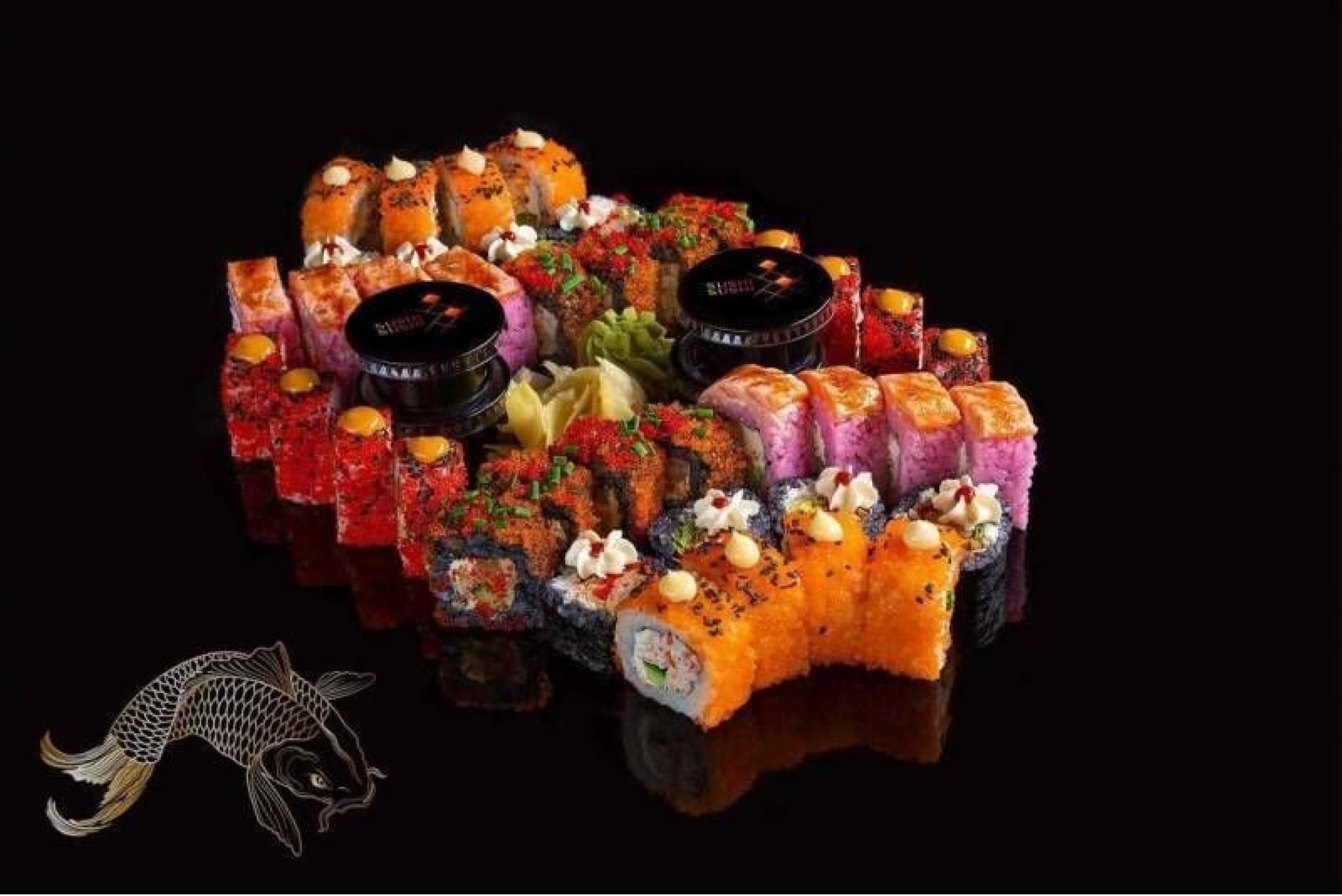 40 vnt. sushi rinkinys restorane „Sushi Sushi“ | Laisvalaikio Dovanos