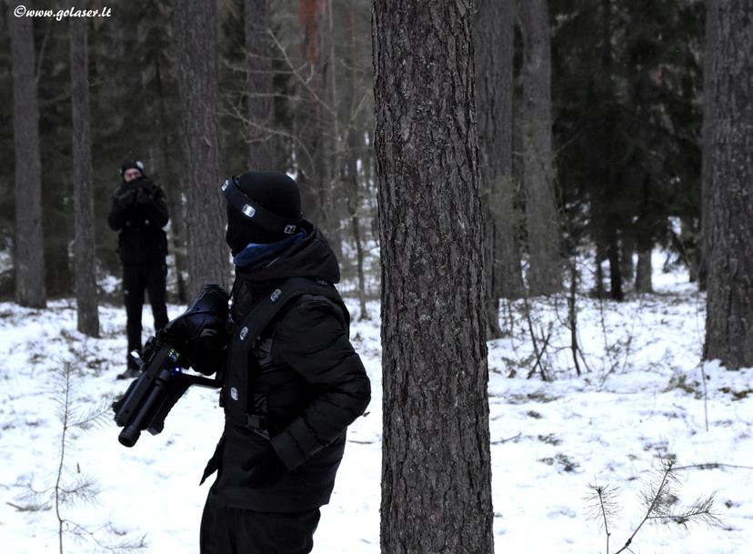 Privatus LaserTag žaidimas miške „Go laser“