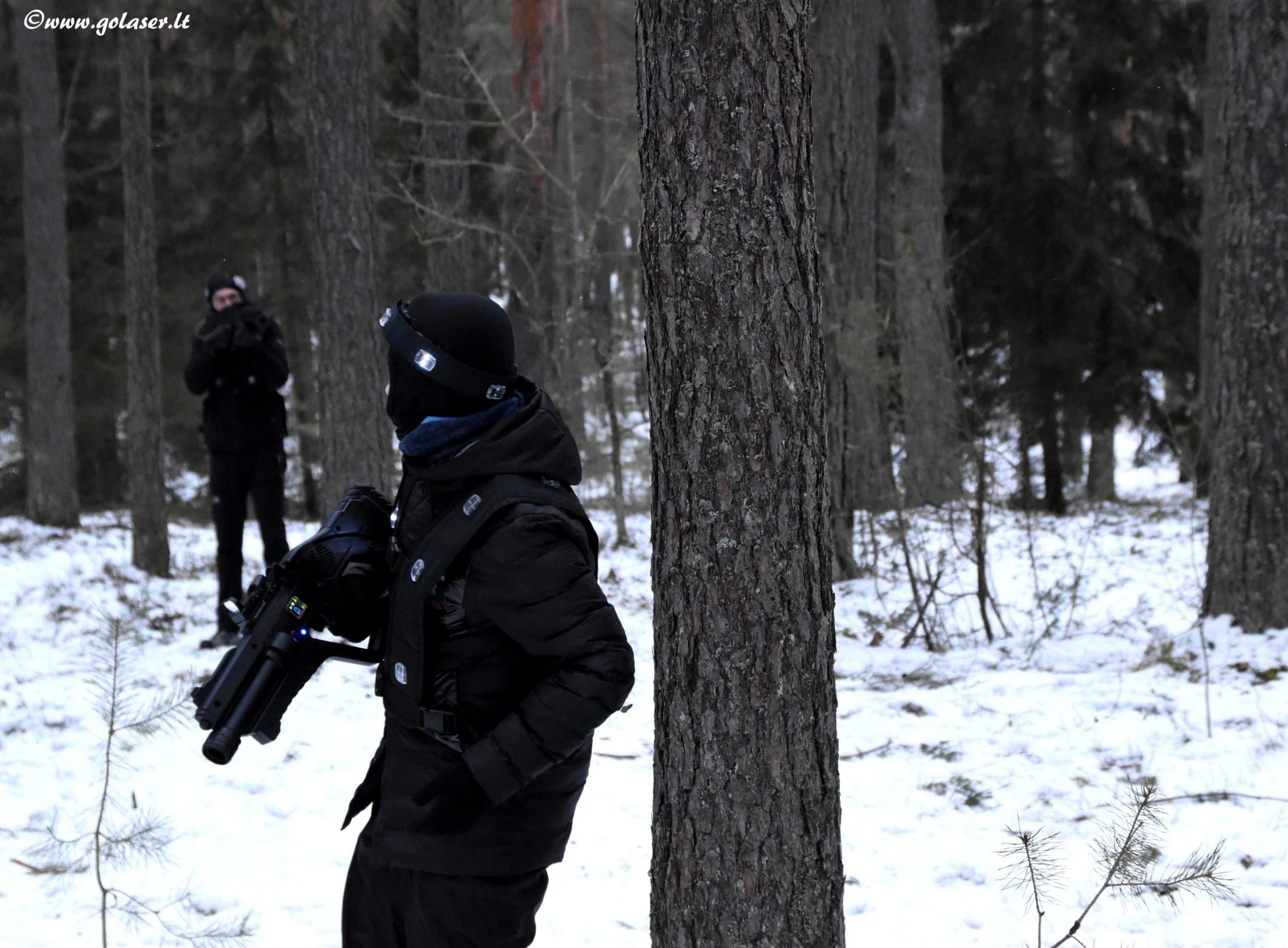 LaserTAG žaidimas 3 asmenims | Laisvalaikio Dovanos