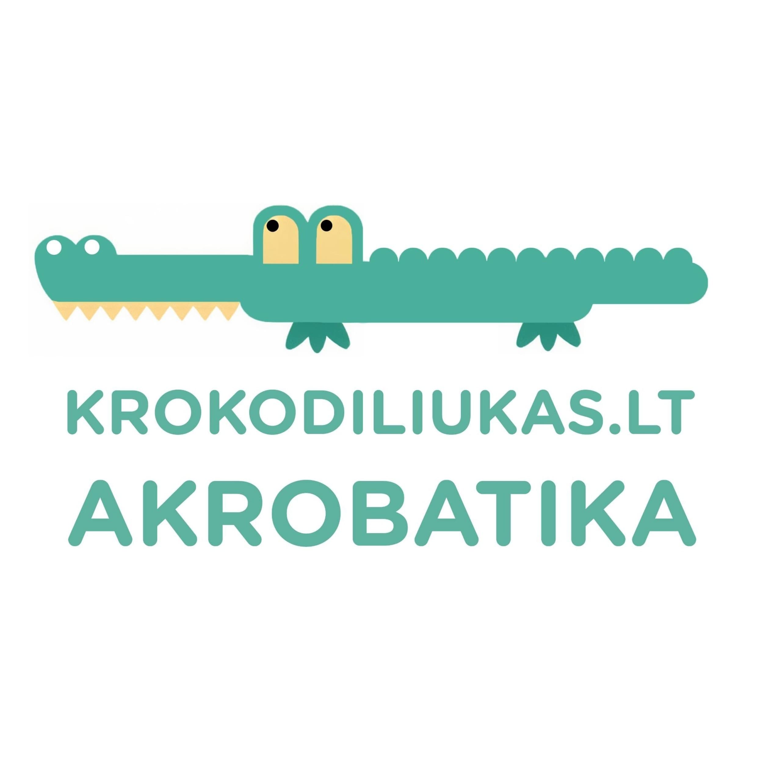Šeimos akrobatika (suaugęs ir vaikas) studijoje „Krokodiliukas“ | Laisvalaikio Dovanos