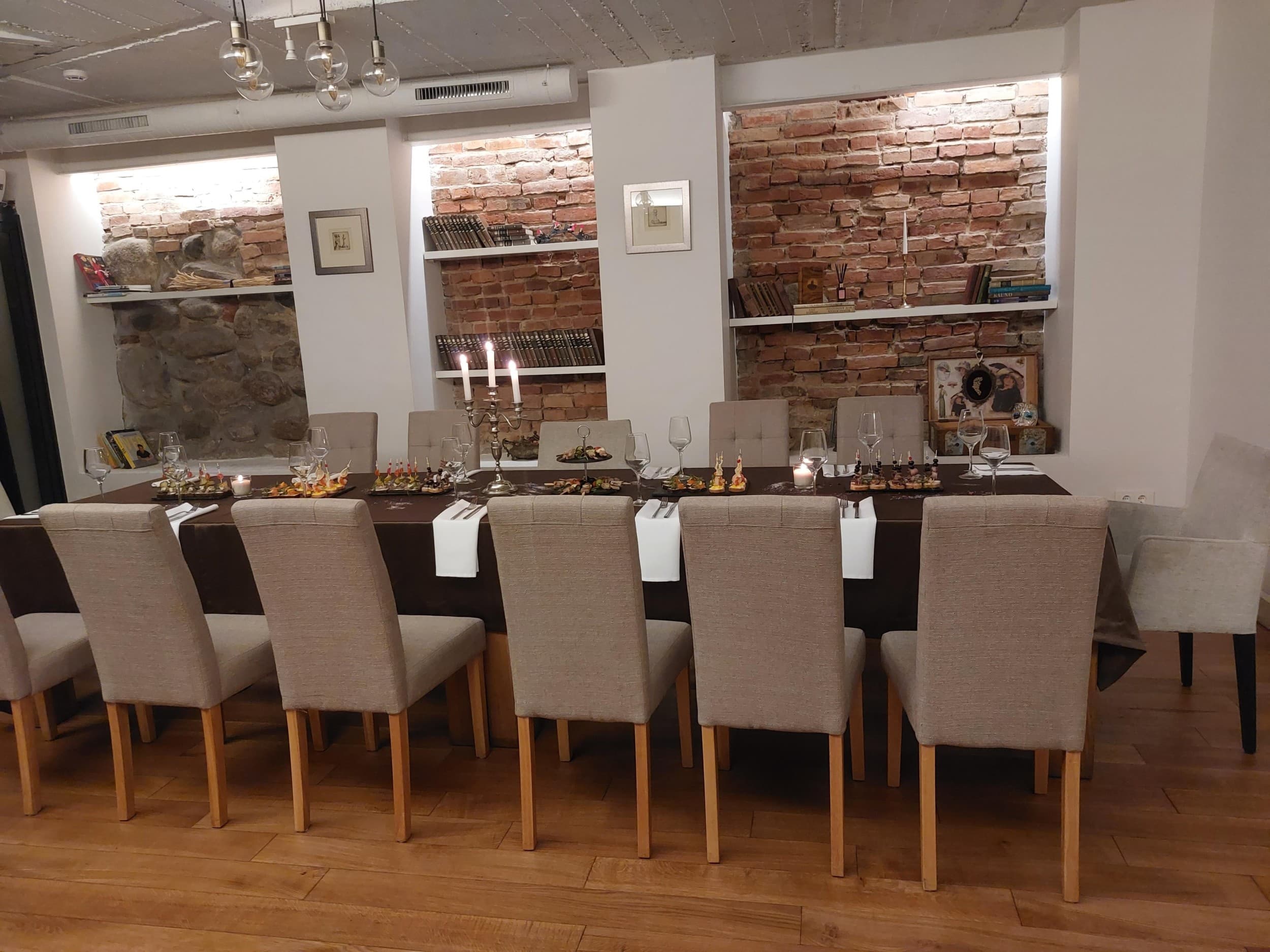Degustacinė 5 patiekalų vakarienė restorane „LaFa Bistro“