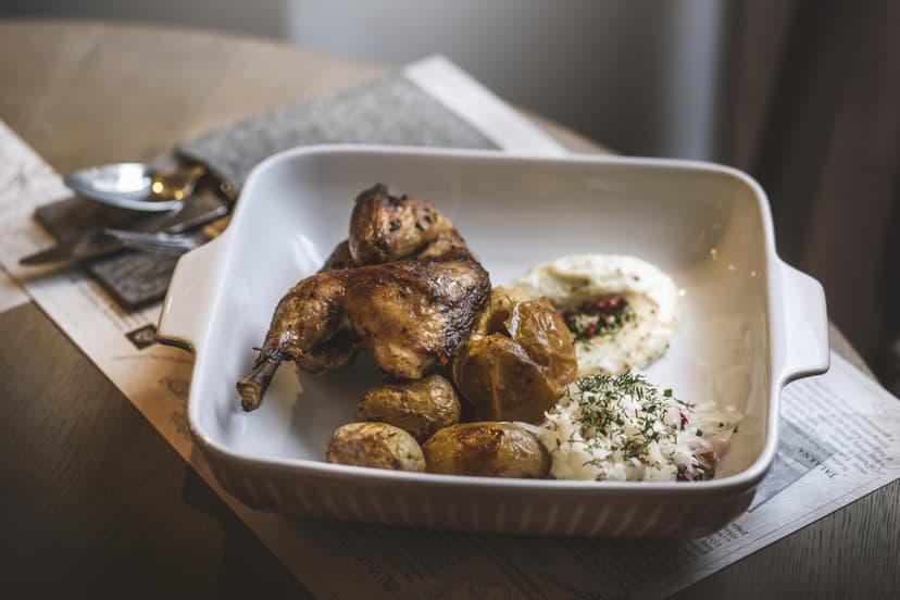 Firminis restorano „Višta puode“ patiekalas