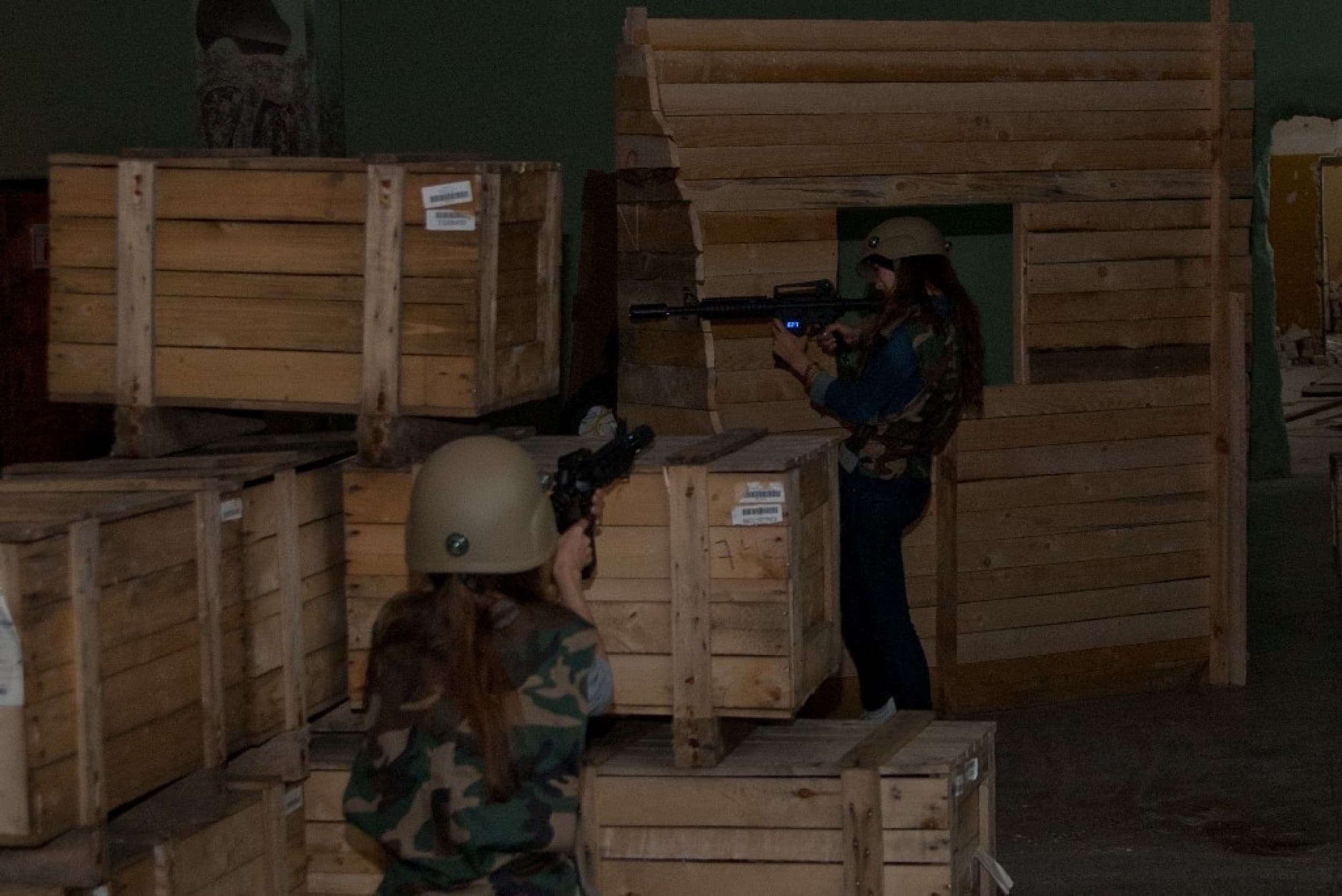Laser TAG žaidimas lazerių arenos klube „KA-ringas“