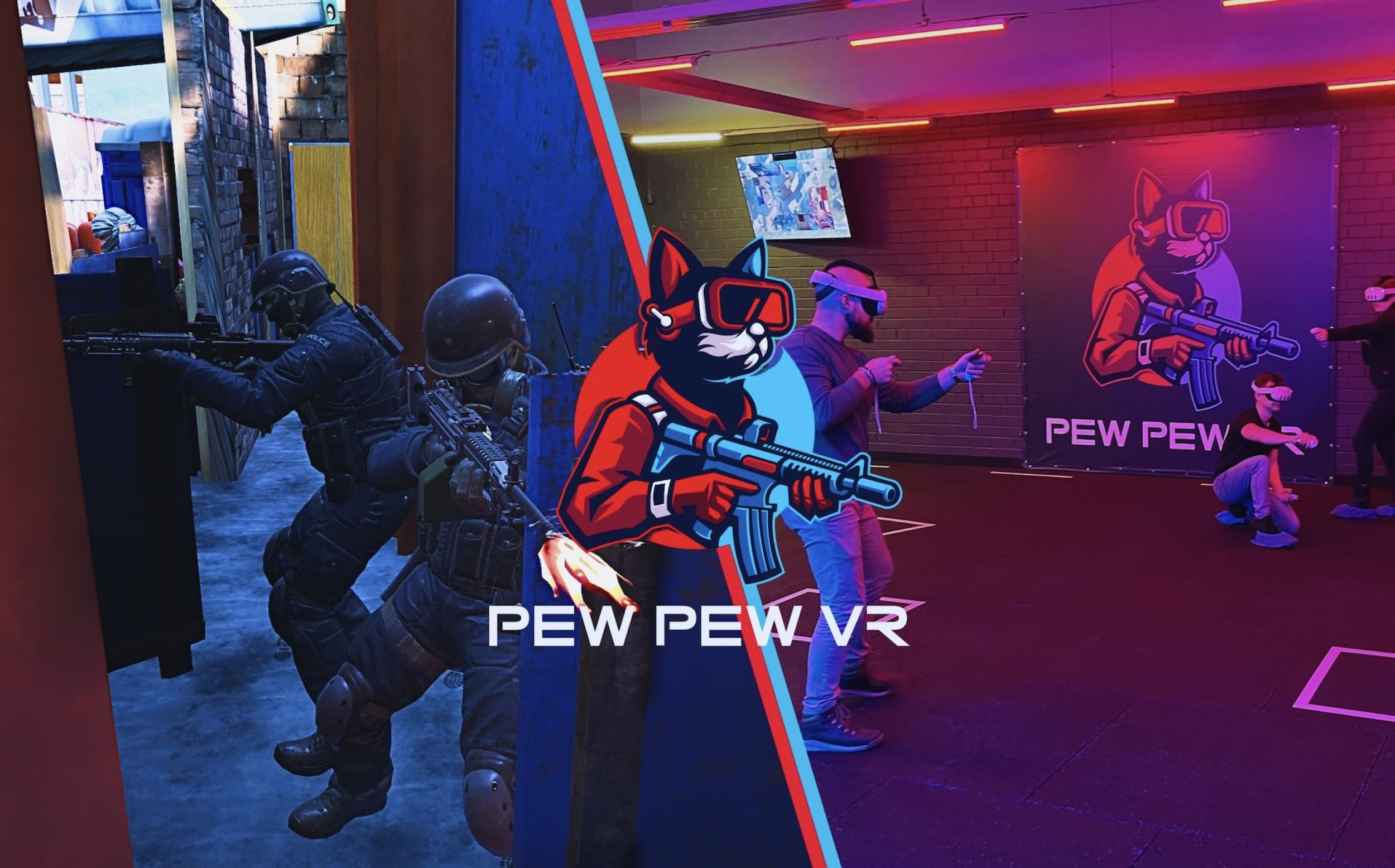 VR žaidimas PEW PEW studijoje (iki 12 asm.)
