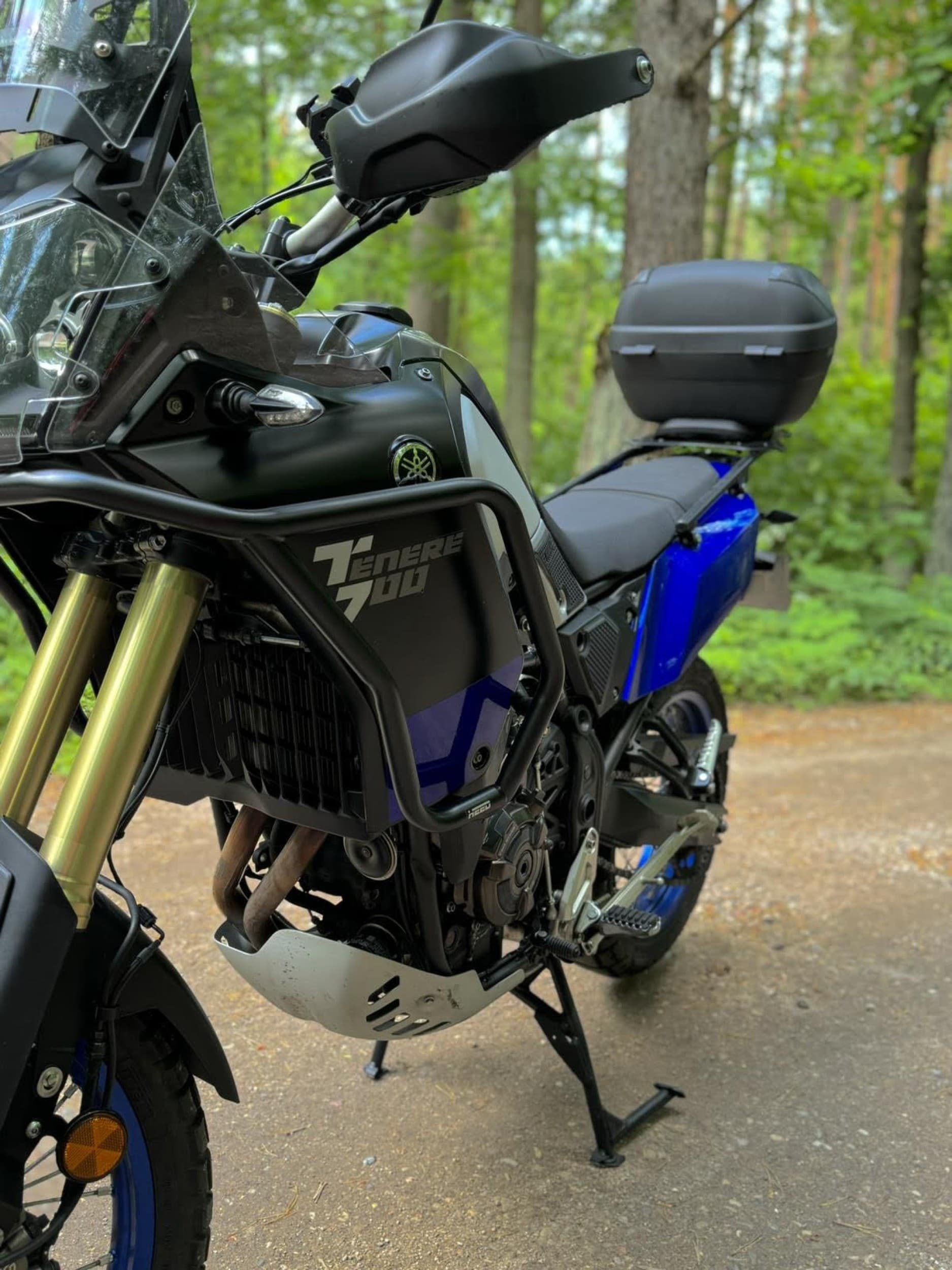 Pasivažinėjimas naujausiu Enduro tipo motociklu