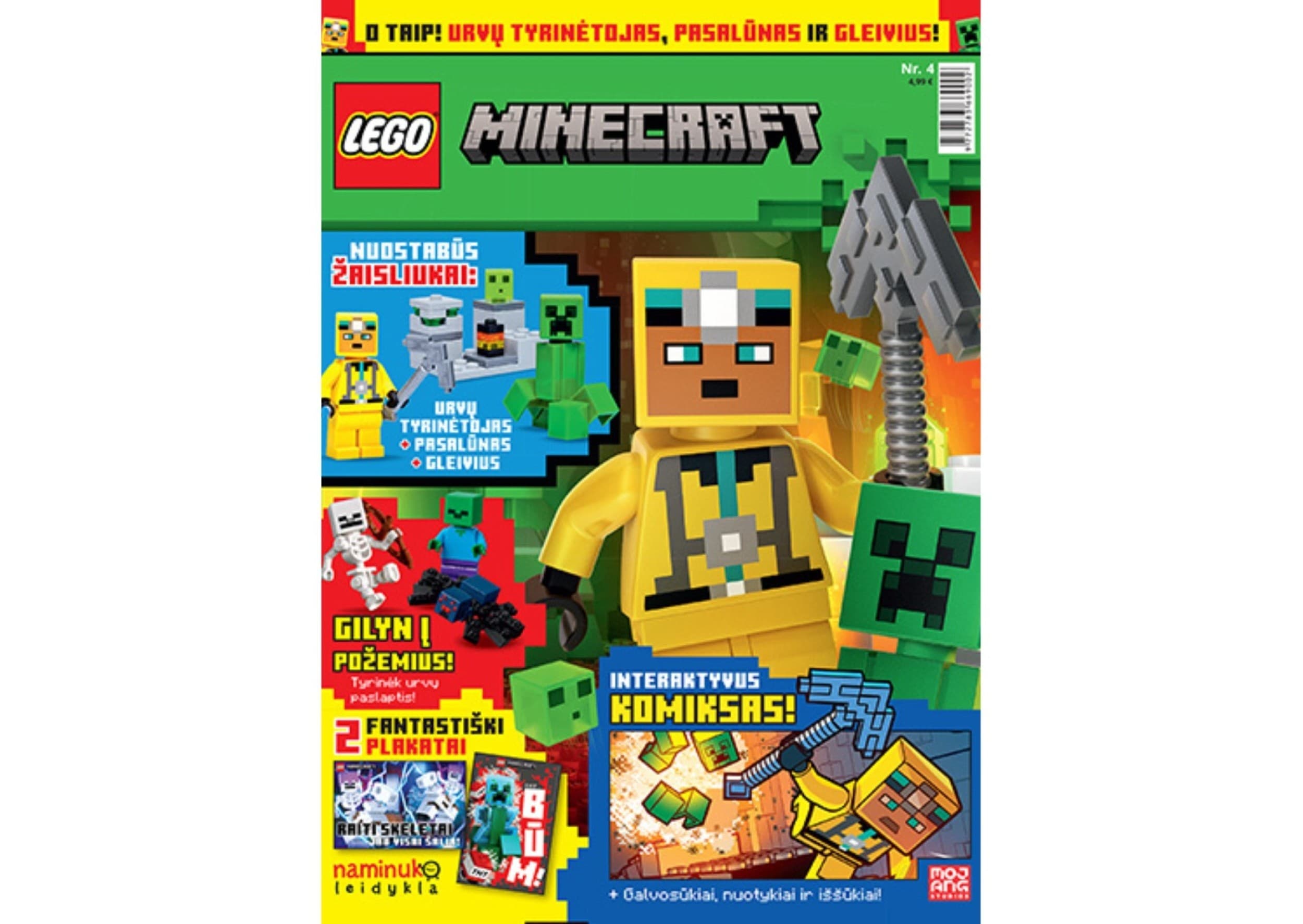 Žurnalo „LEGO Minecraft“ prenumerata (6 mėn.)  