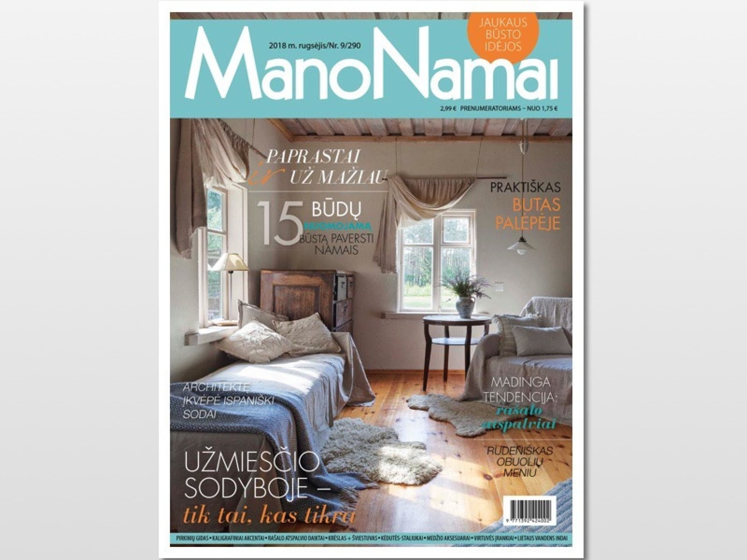 MANO NAMAI prenumerata (3 mėn.)