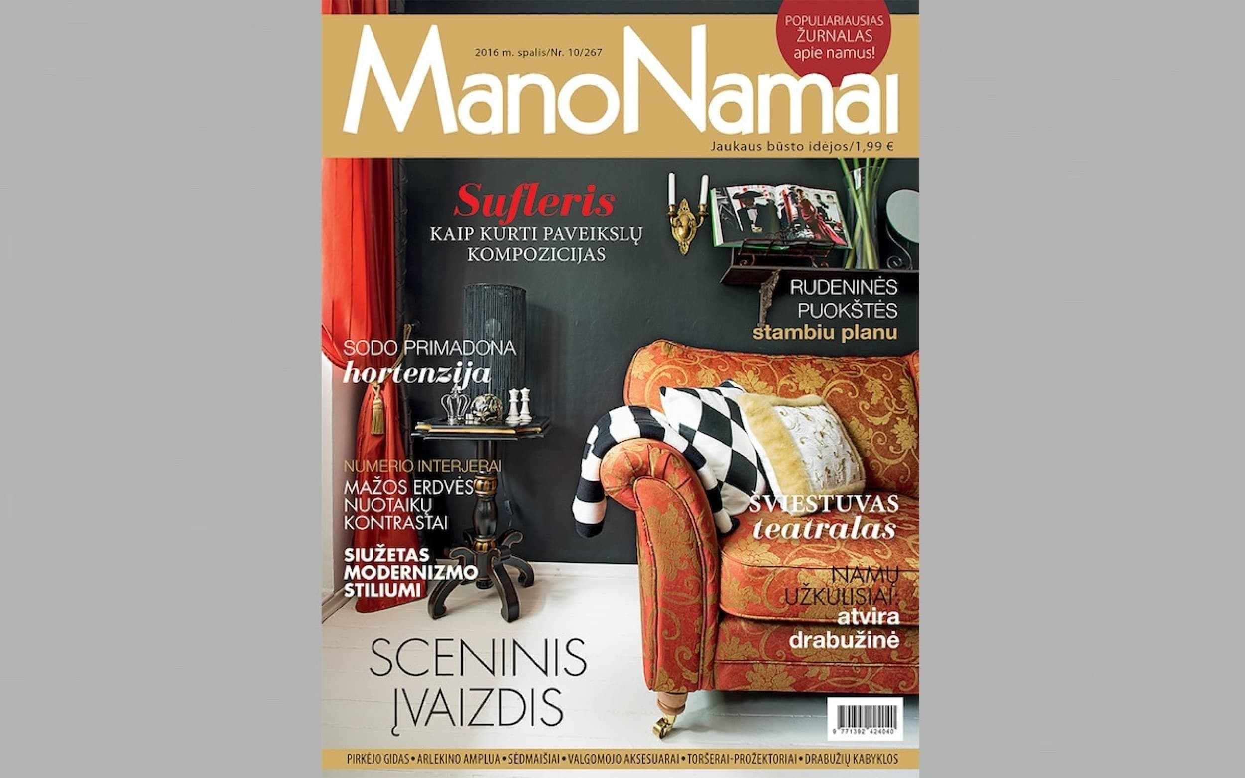 MANO NAMAI prenumerata (3 mėn.)