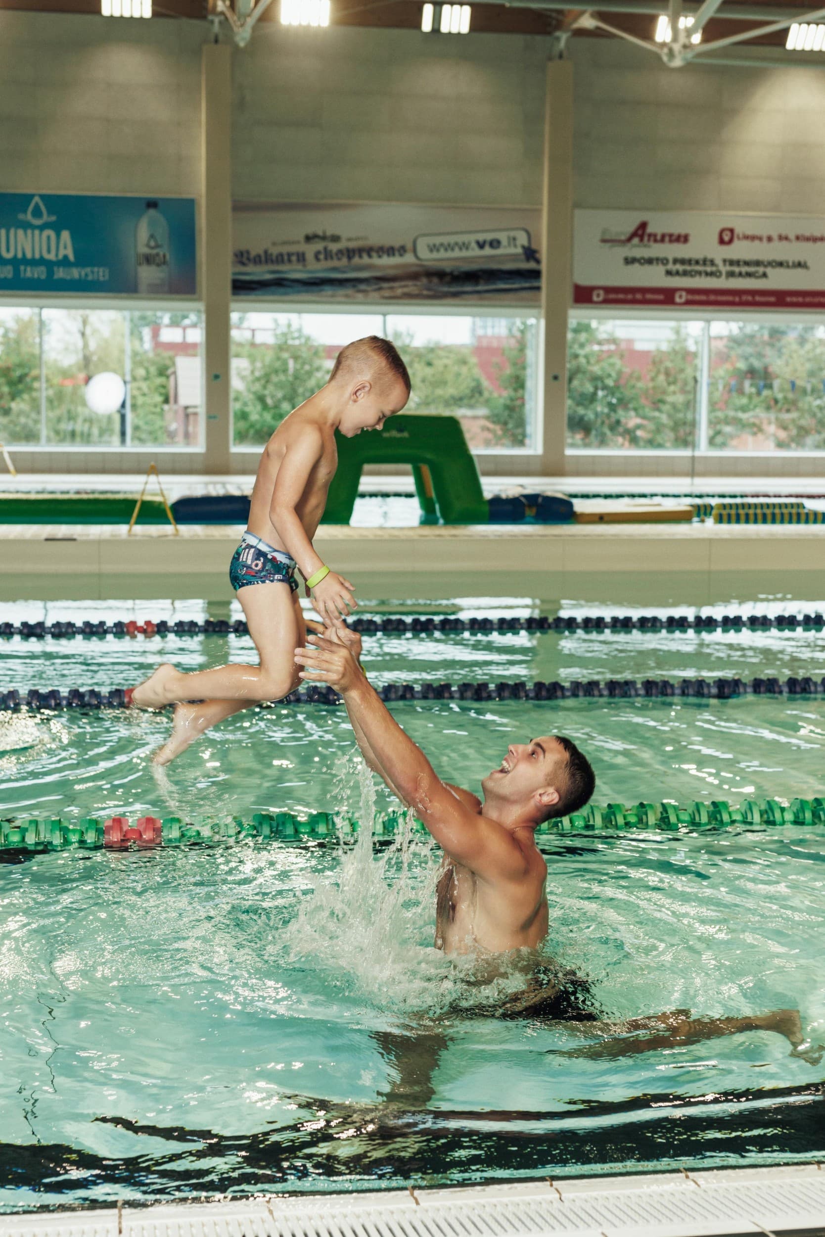 3 val. apsilankymas vaikui Klaipėdos baseine su SPA darbo dienomis | Laisvalaikio Dovanos