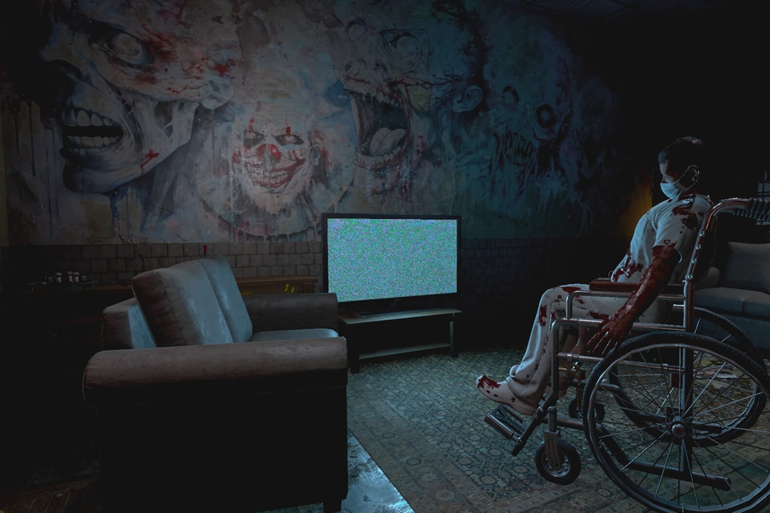 VR siaubo pabėgimo kambarys „House of Fear: Call of Blood“