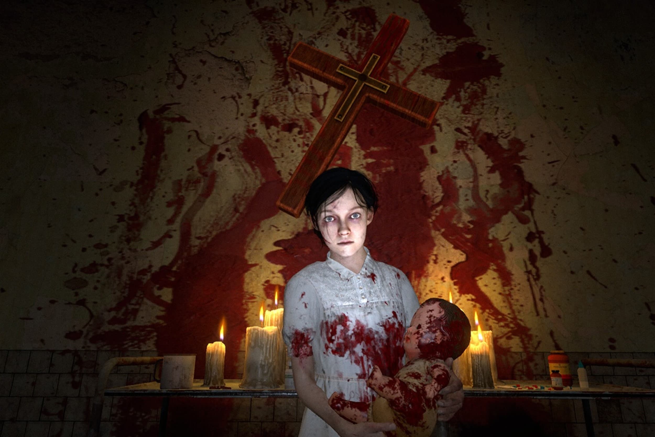 VR siaubo pabėgimo kambarys „House of Fear: Call of Blood“