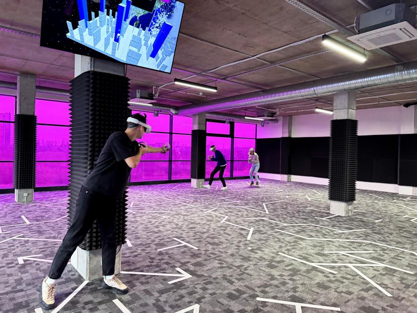 „VR ARENA“ komandinė pramoga Klaipėdoje