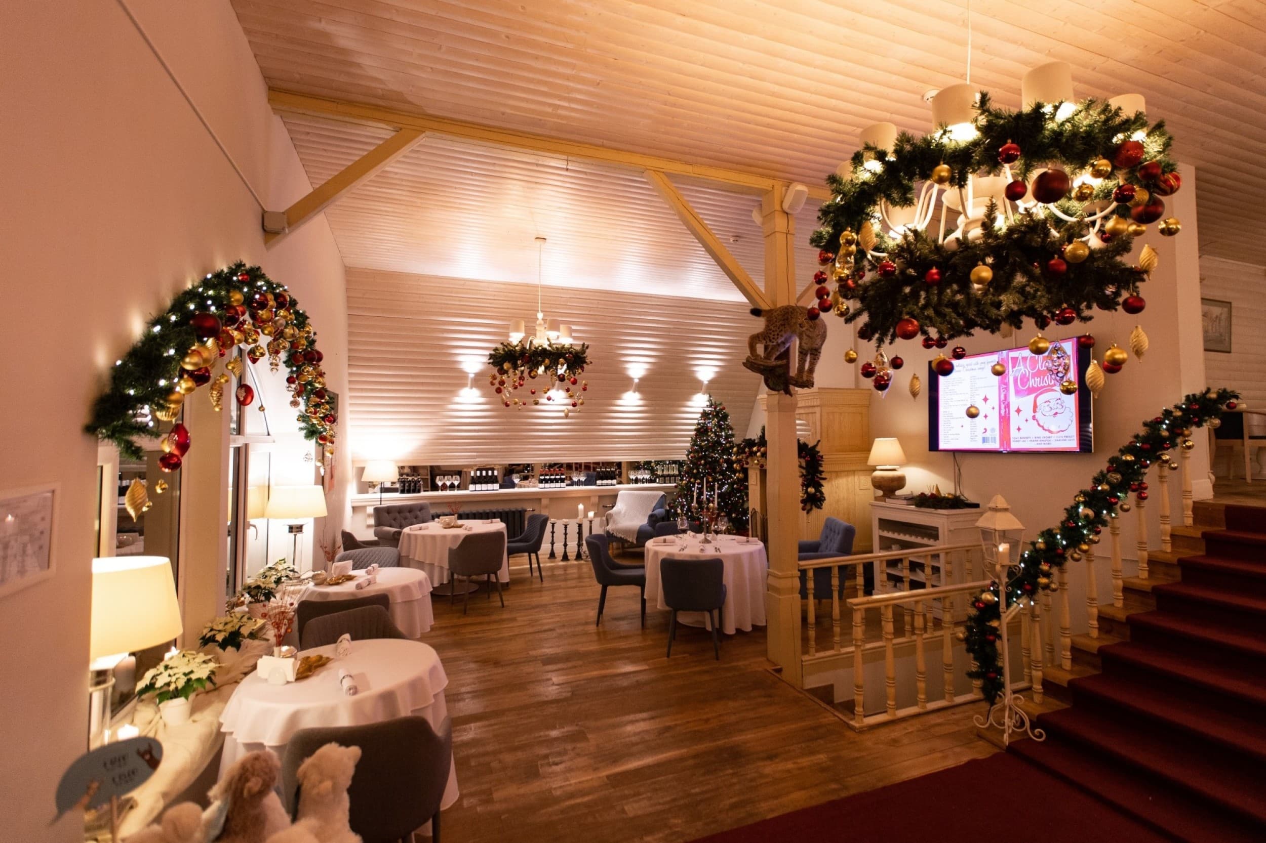 Vakarienė restorane „Silenes Terases“ kurorte „Silene Resort & SPA“ Latvijoje
