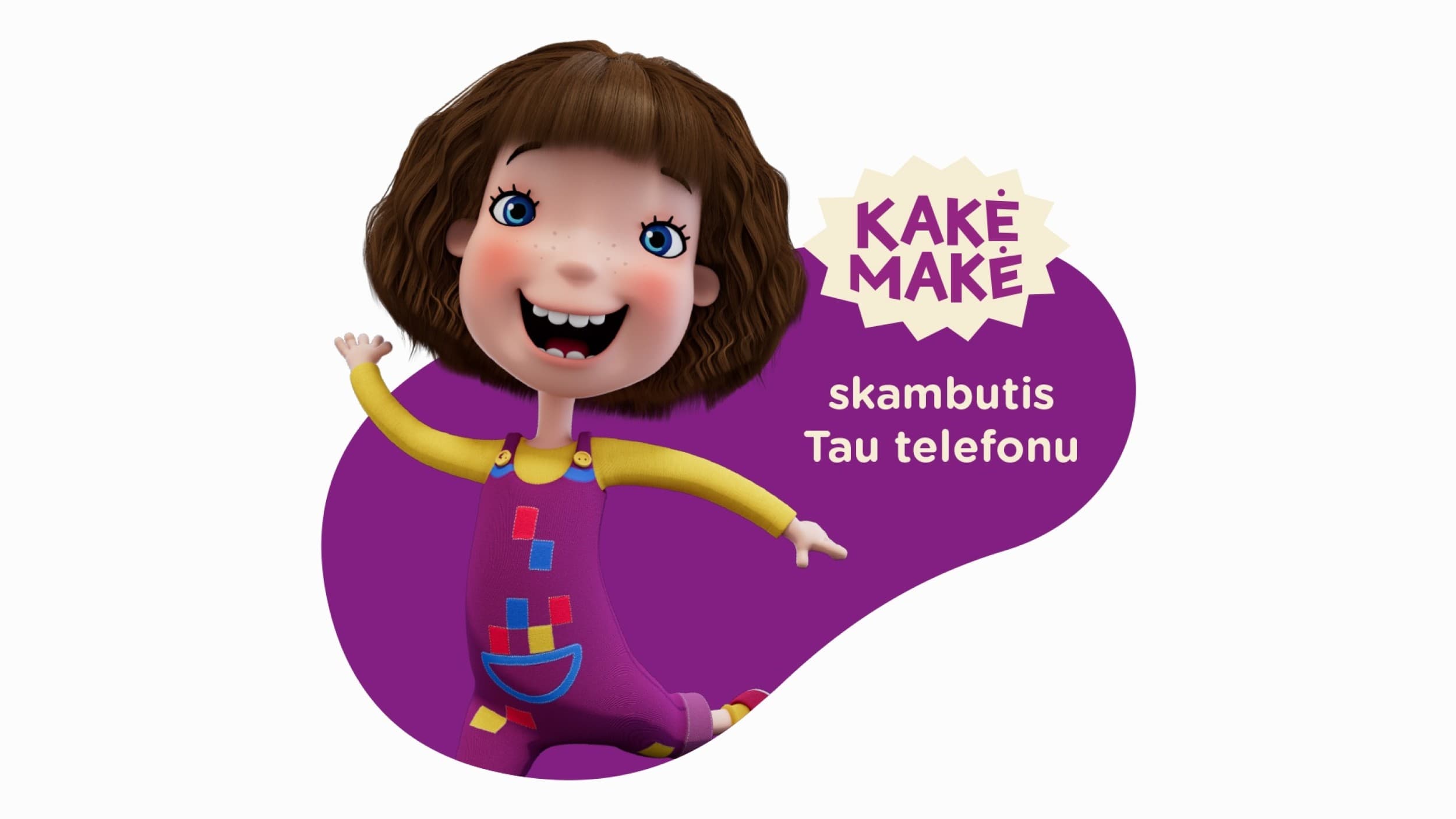 Kakės Makės skambutis – staigmena tiesiai į mažas ausytes!