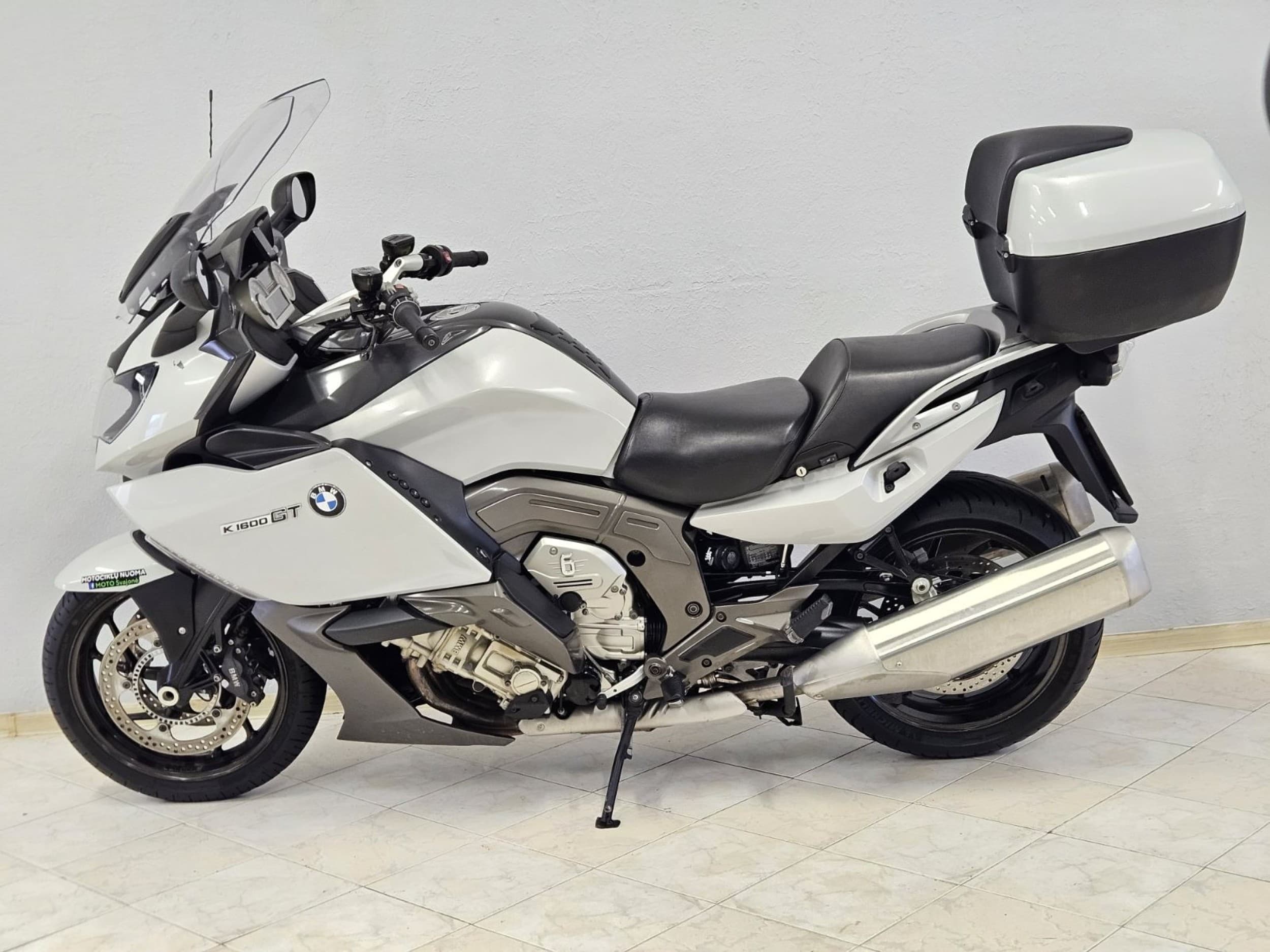 Pasivažinėjimas BMW K1600GT motociklu