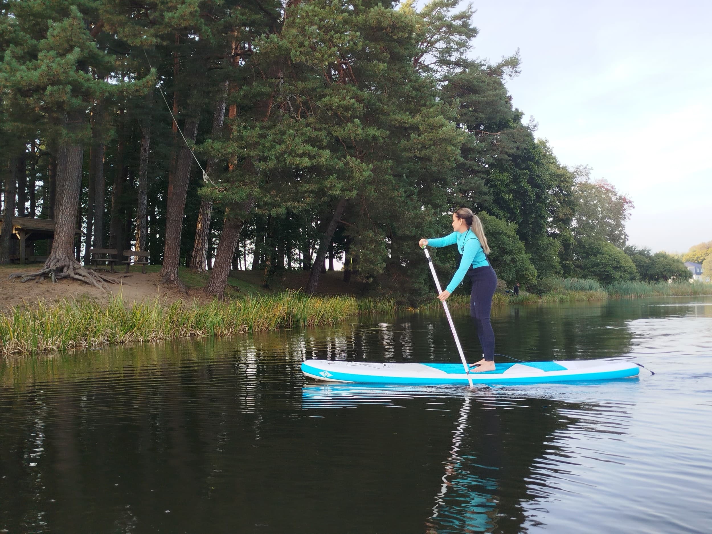 SUP Turas Šviečiančių supynių parke 2 asm. | Laisvalaikio Dovanos