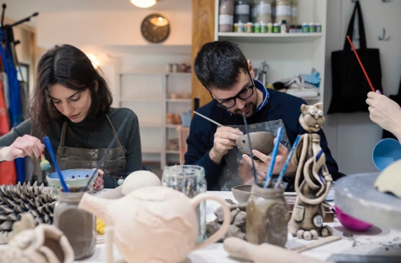 Dvi keramikos pamokos suaugusiems