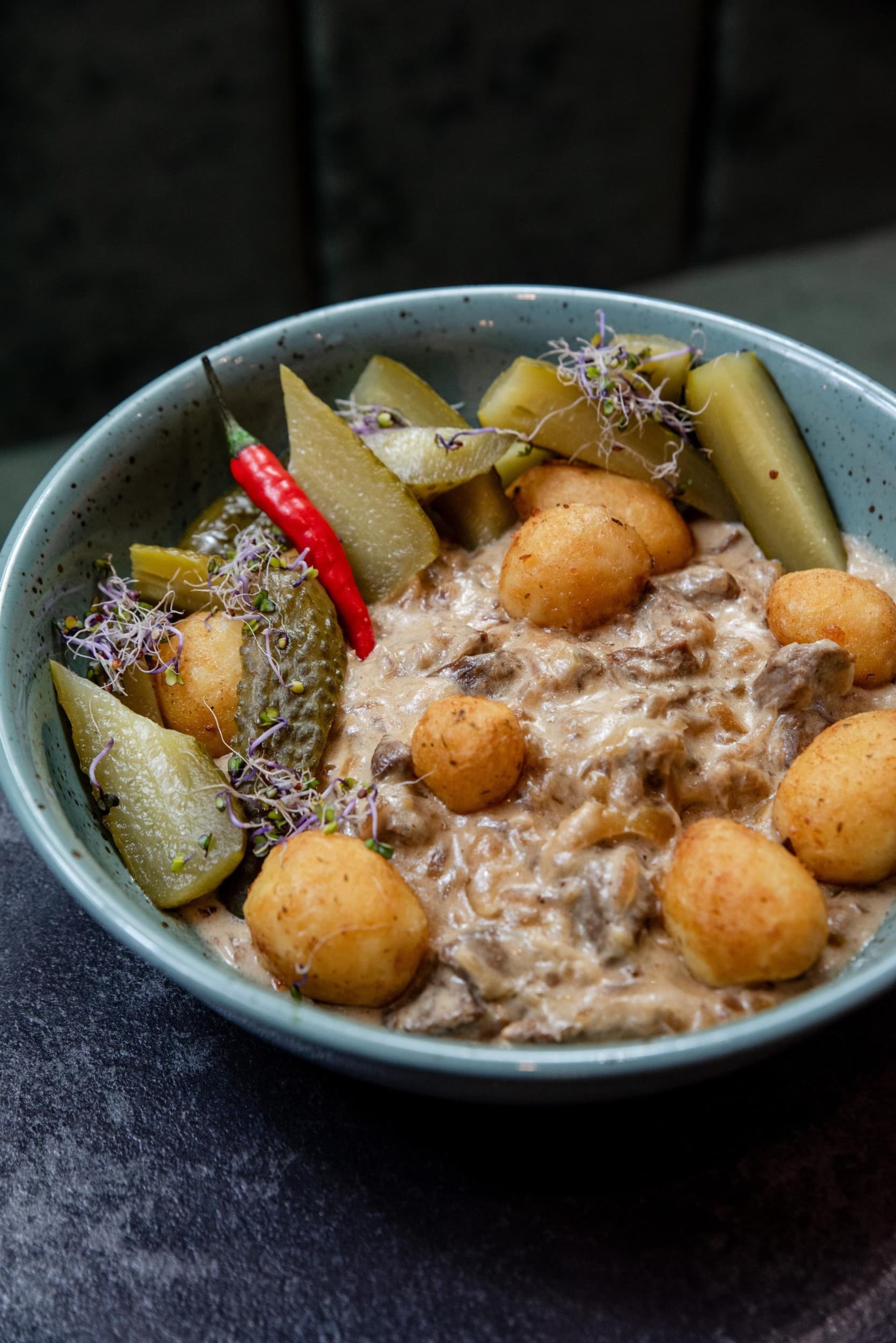 Degustacinė 4 patiekalų vakarienė restorane „Perkūno stalas“ dviem