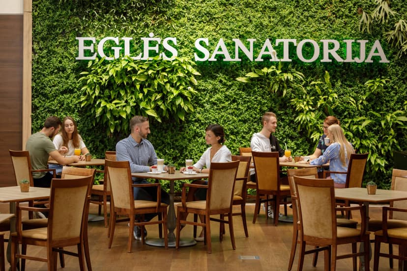 2 naktys „Eglės sanatorijoje“ Birštone 3 asm. šeimai