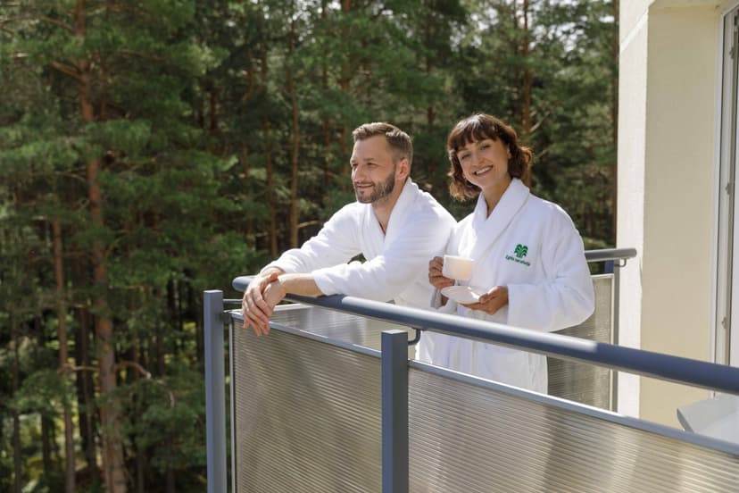 2 naktys „Eglės sanatorijoje“ Standard su 5 gydomosiomis procedūromis dviem