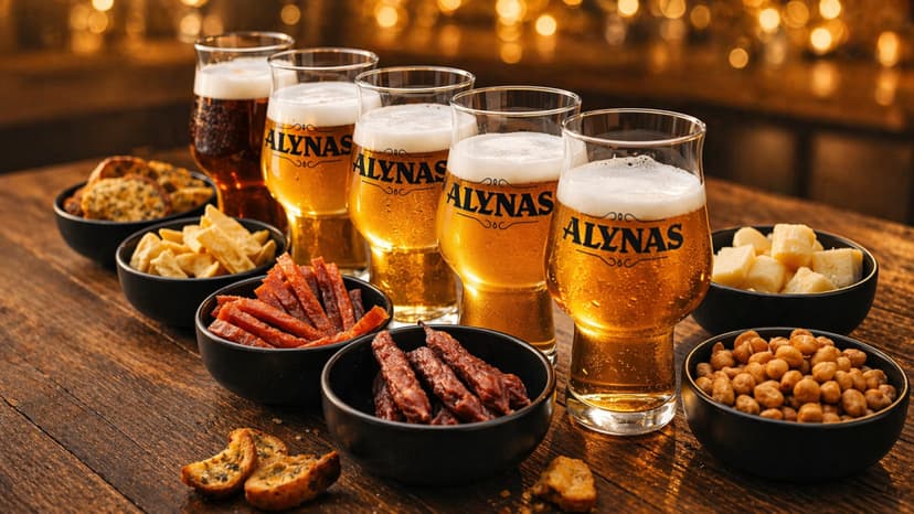 Kraftinio alaus degustacija dviem „ALYNAS“