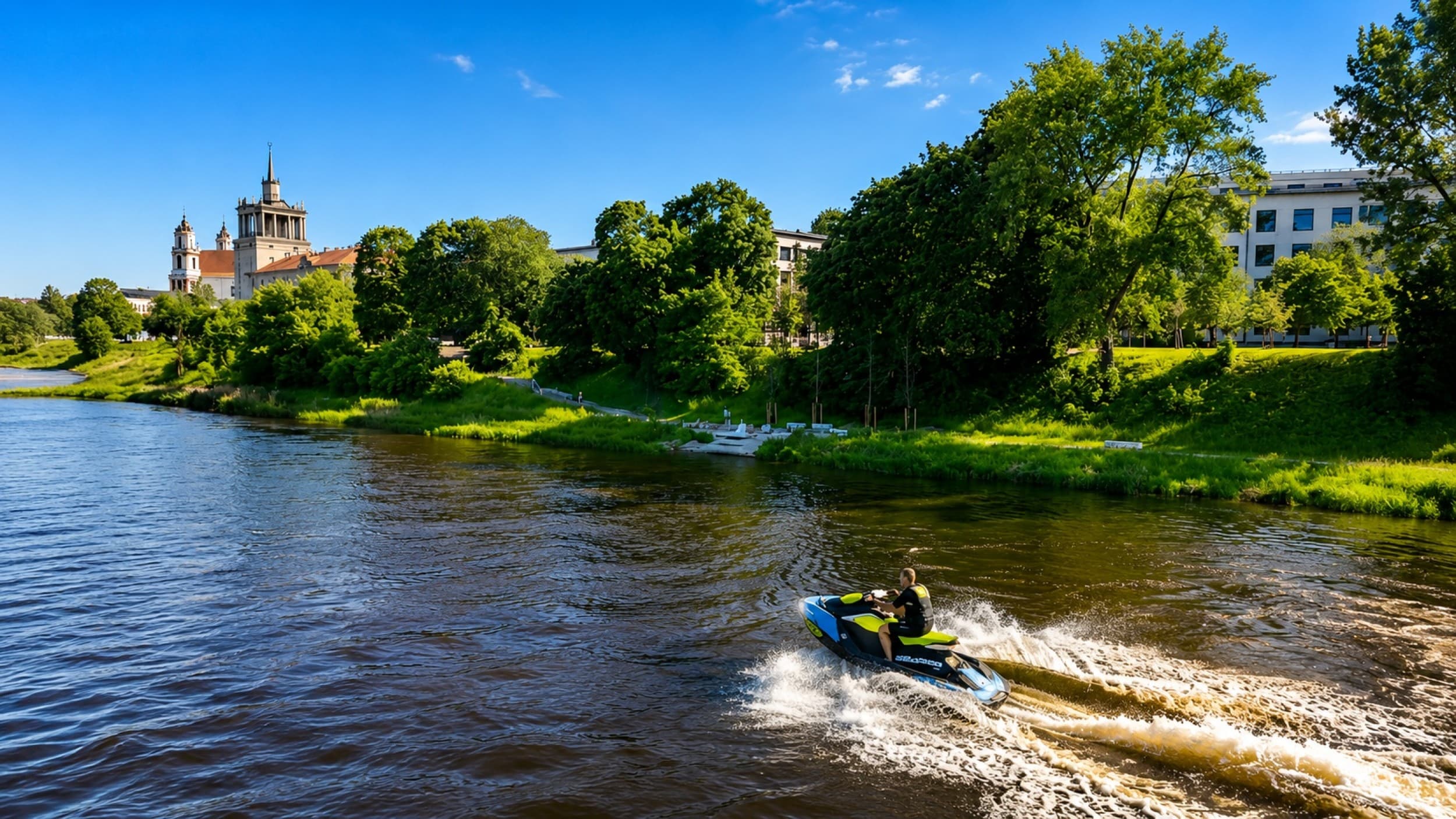 Vandens motociklų nuoma „Jet Sky“ (60 min.)