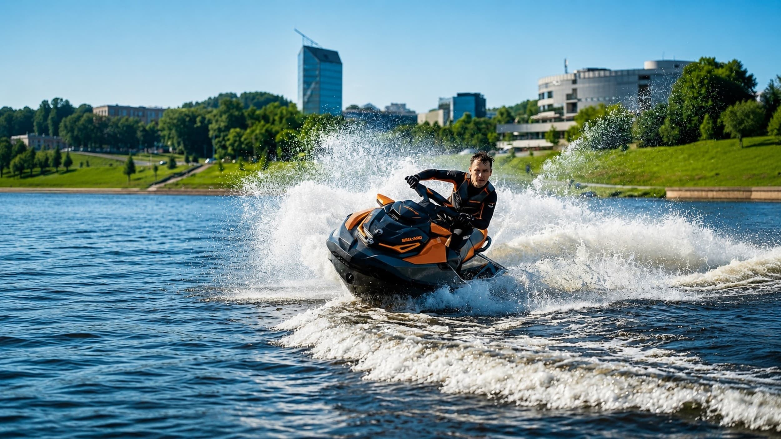 Vandens motociklų nuoma „Jet Sky“ (60 min.)