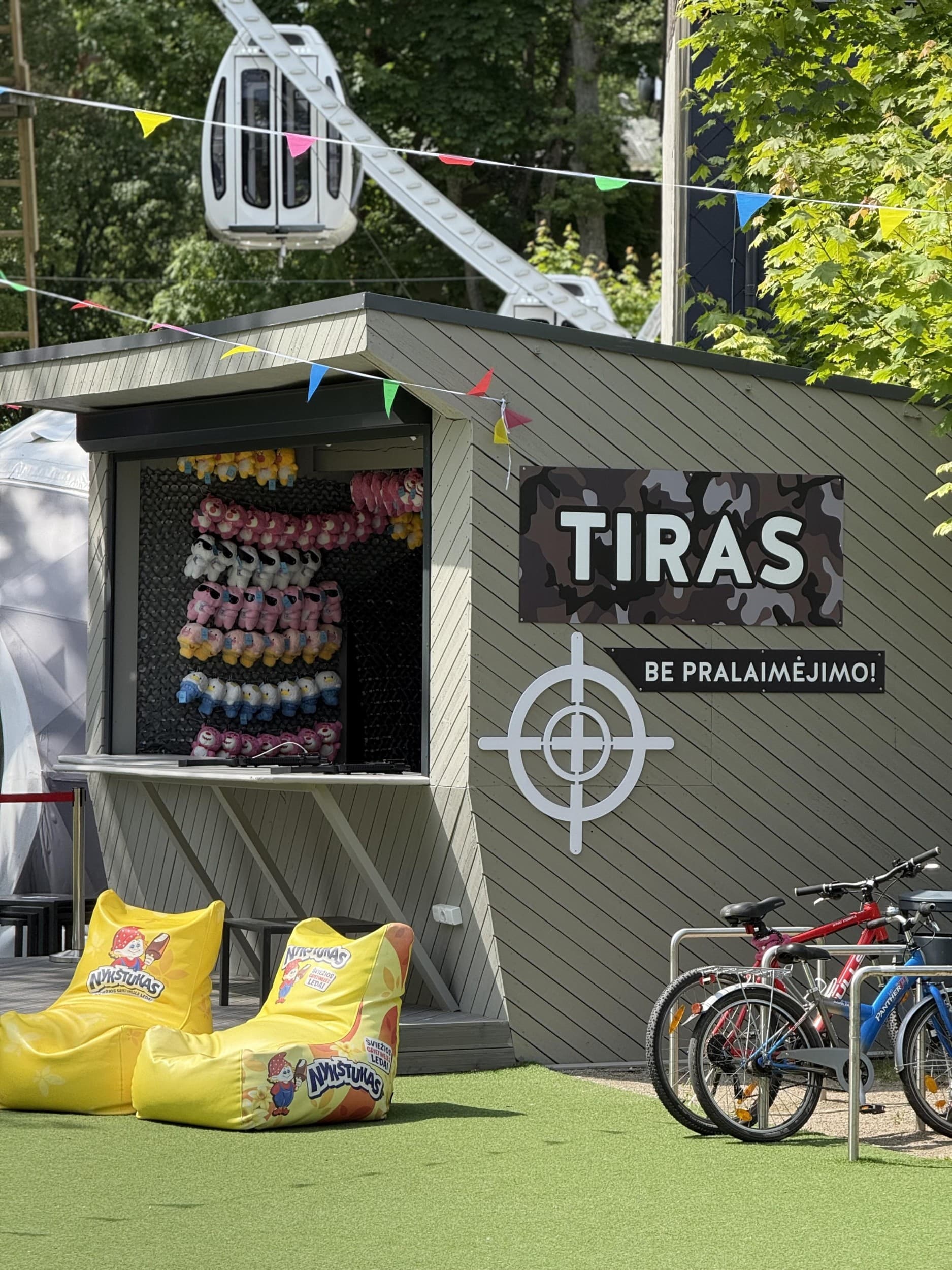 Tiras be pralaimėjimo „Palangos vasaros parke“ (10 šūvių) | Laisvalaikio Dovanos