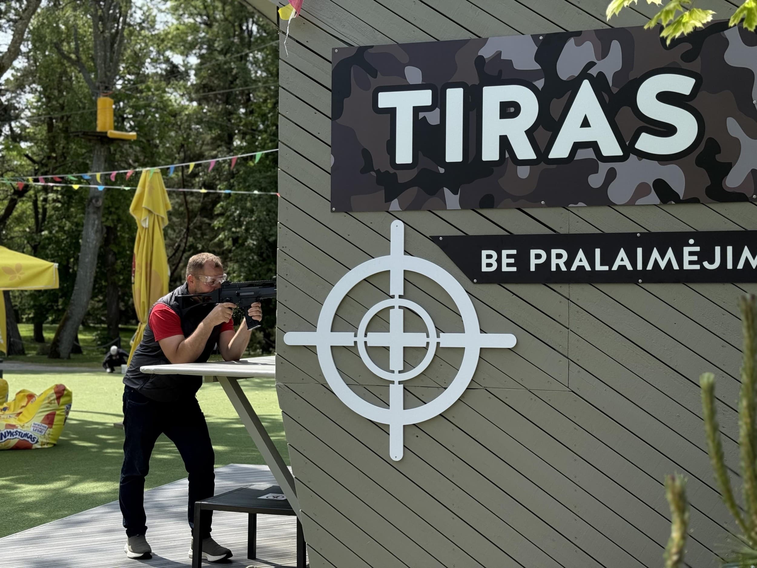 Tiras be pralaimėjimo „Palangos vasaros parke“ (50 šūvių) | Laisvalaikio Dovanos