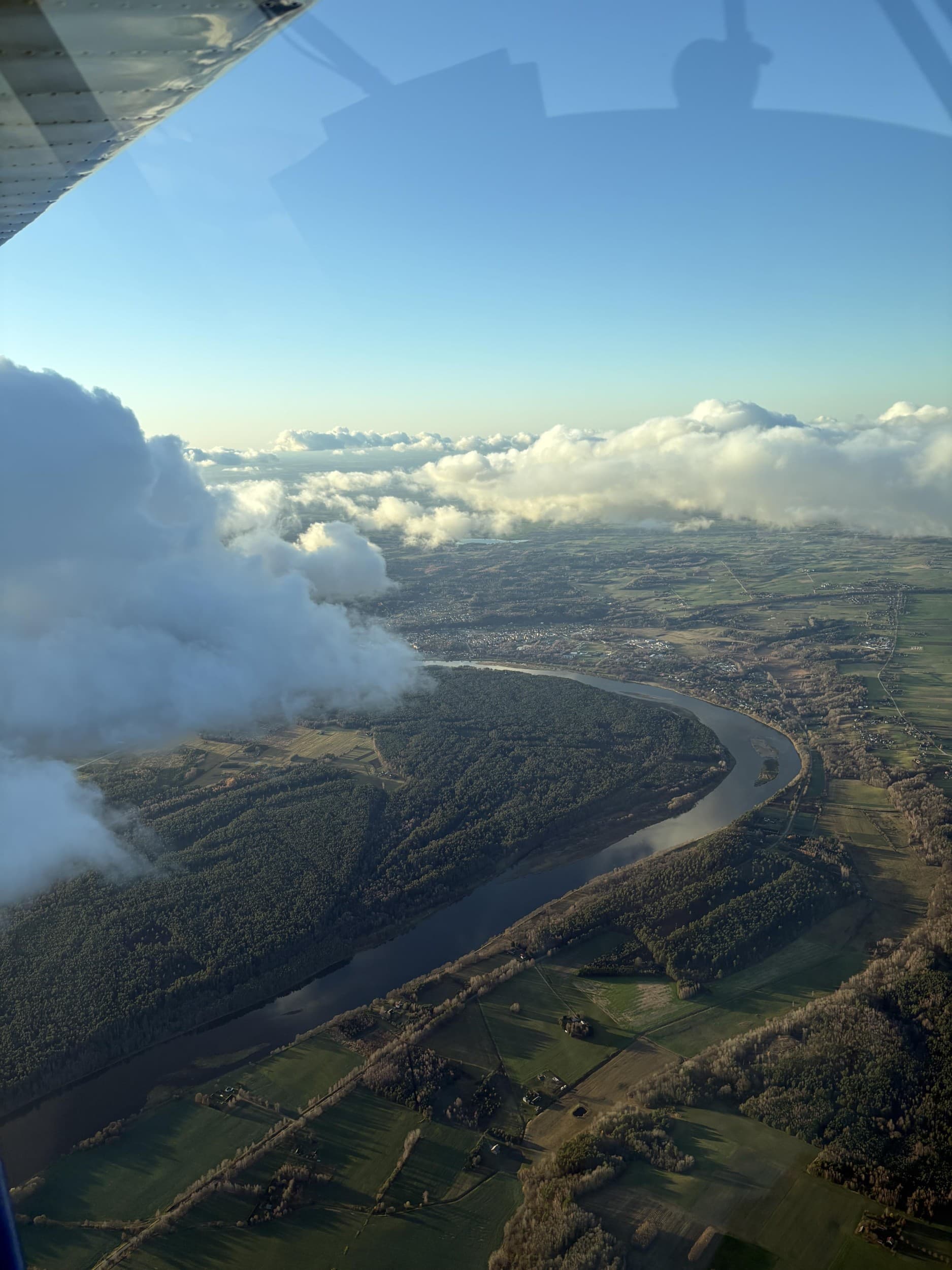 Skrydis į 1 km aukštį su „Prienų aeroklubu“