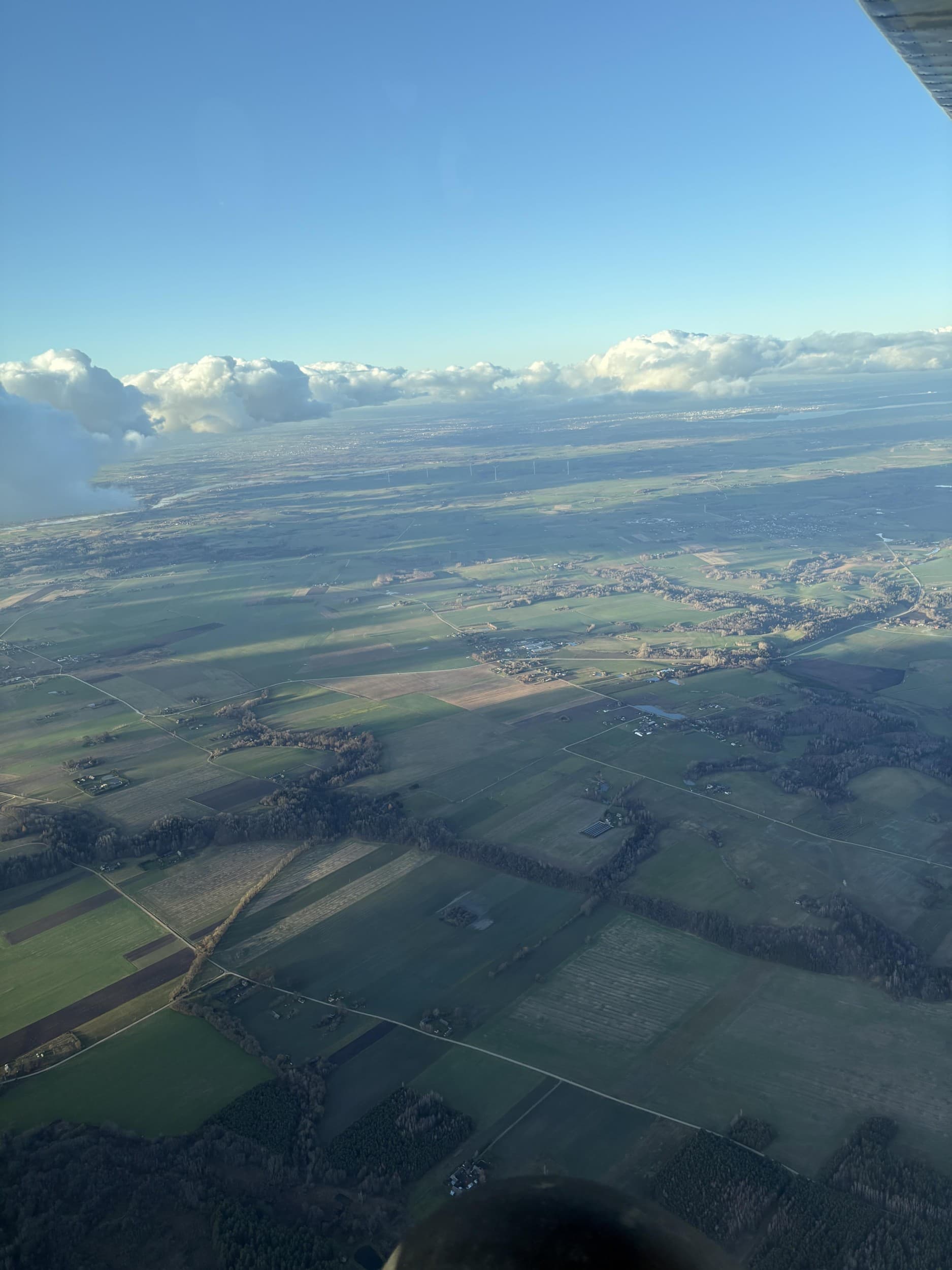 Skrydis į 1 km aukštį su „Prienų aeroklubu“