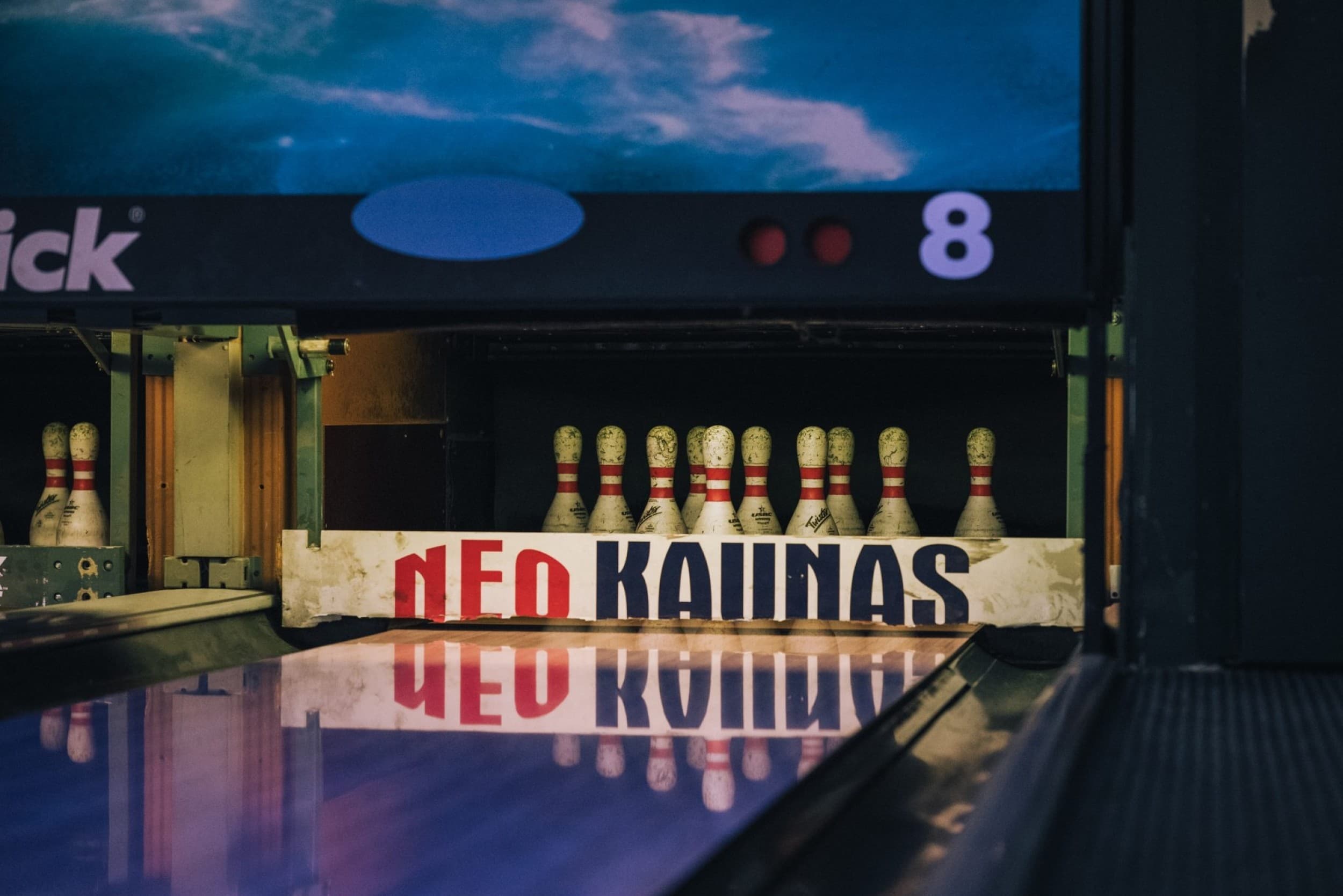 Boulingo žaidimas sporto ir laisvalaikio centre „Neo Kaunas“ 6 asm.