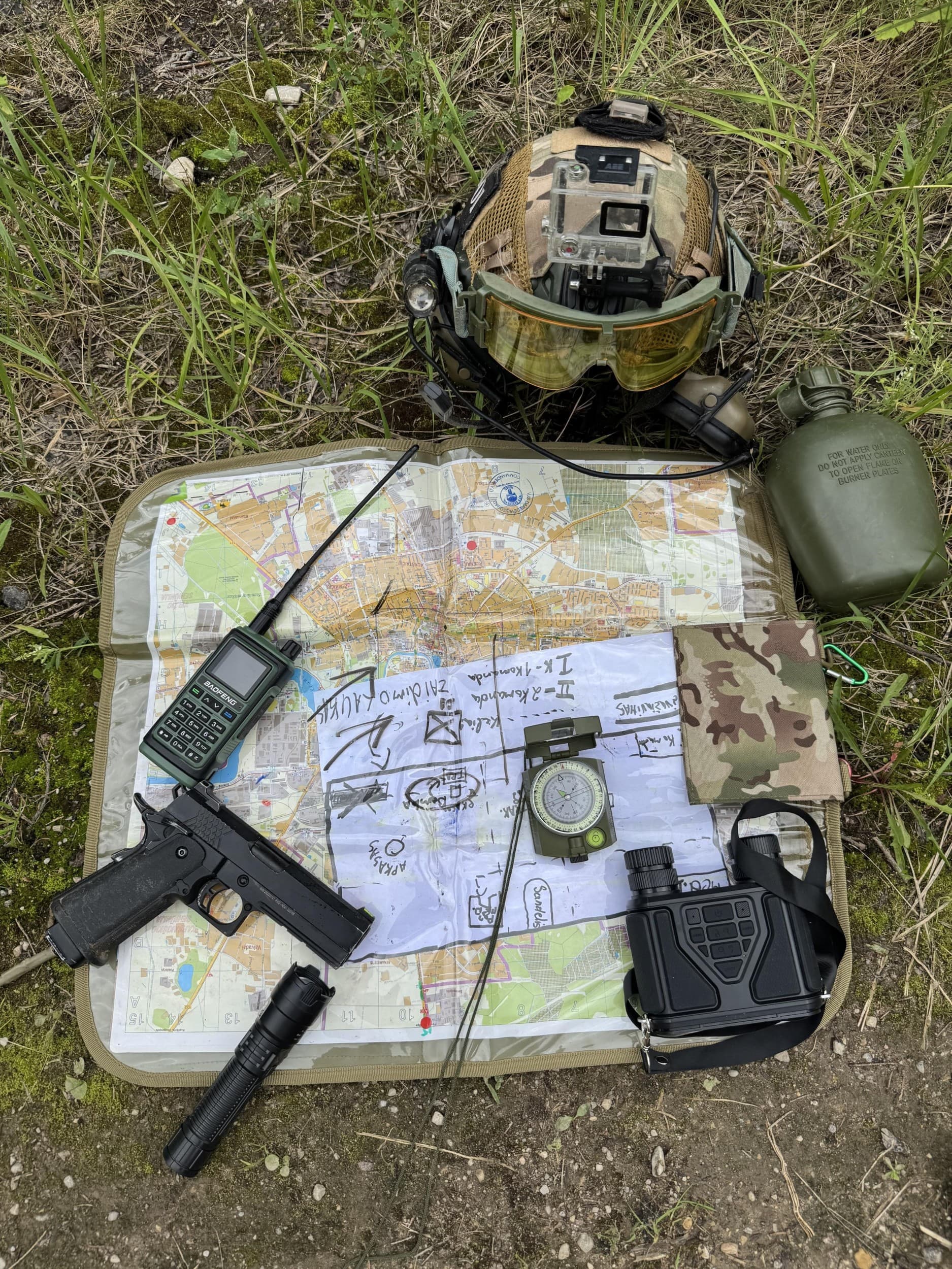 Taktinis karinis pasiruošimas su „airsoft“ edukacija