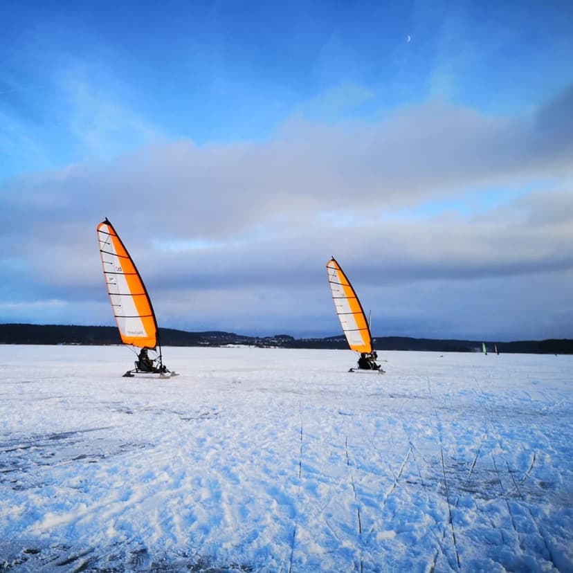 Buriavimas ledrogėmis
