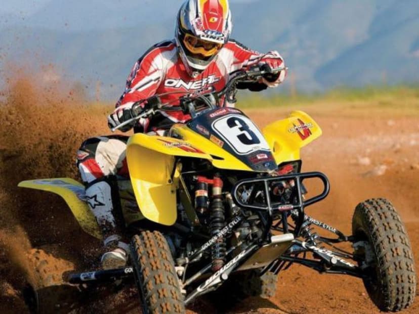 Pasivažinėjimas keturračiu motociklu