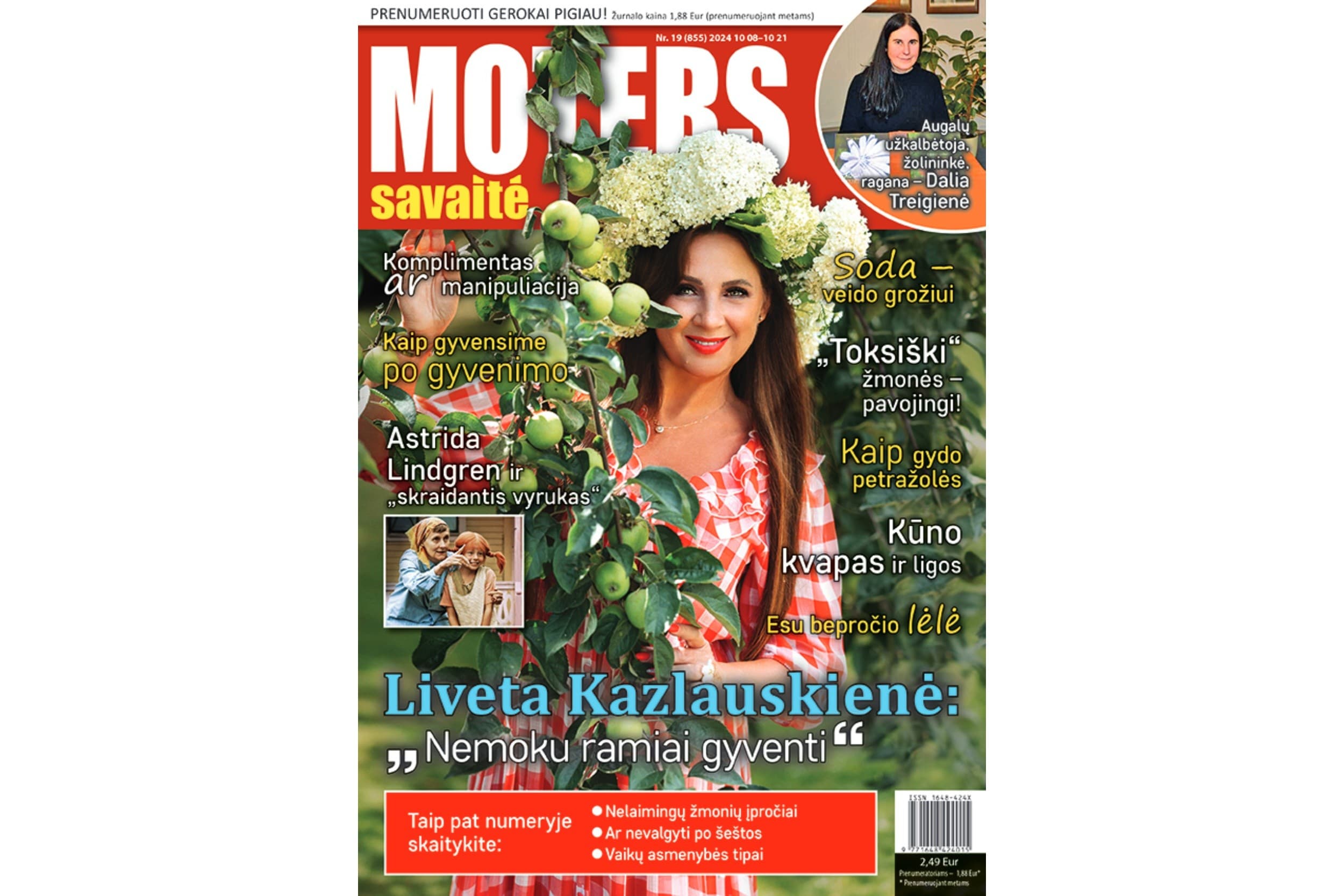 MOTERS SAVAITĖ prenumerata (6 mėn.) | Laisvalaikio Dovanos