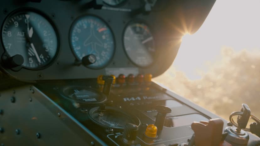 Įvadinė skrydžio sraigtasparniu pamoka