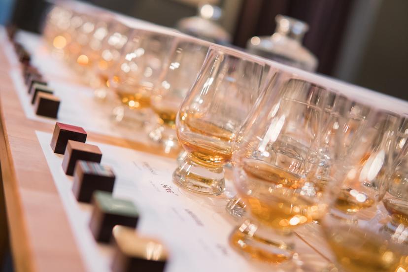 Viskio ir šokolado degustacija