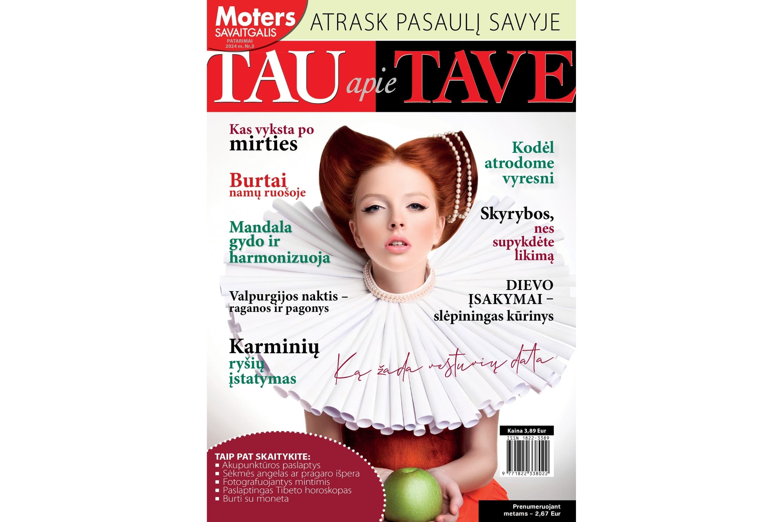 „Tau apie TAVE“ prenumerata (12mėn.) | Laisvalaikio Dovanos
